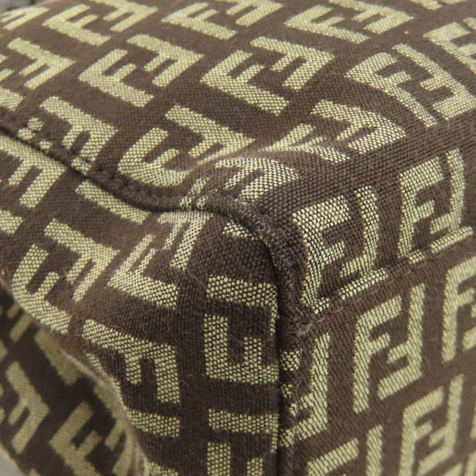 Fendi Fendi Zucchino Canvas Handbag for Women Size ONE SIZE - 15 Thumbnail