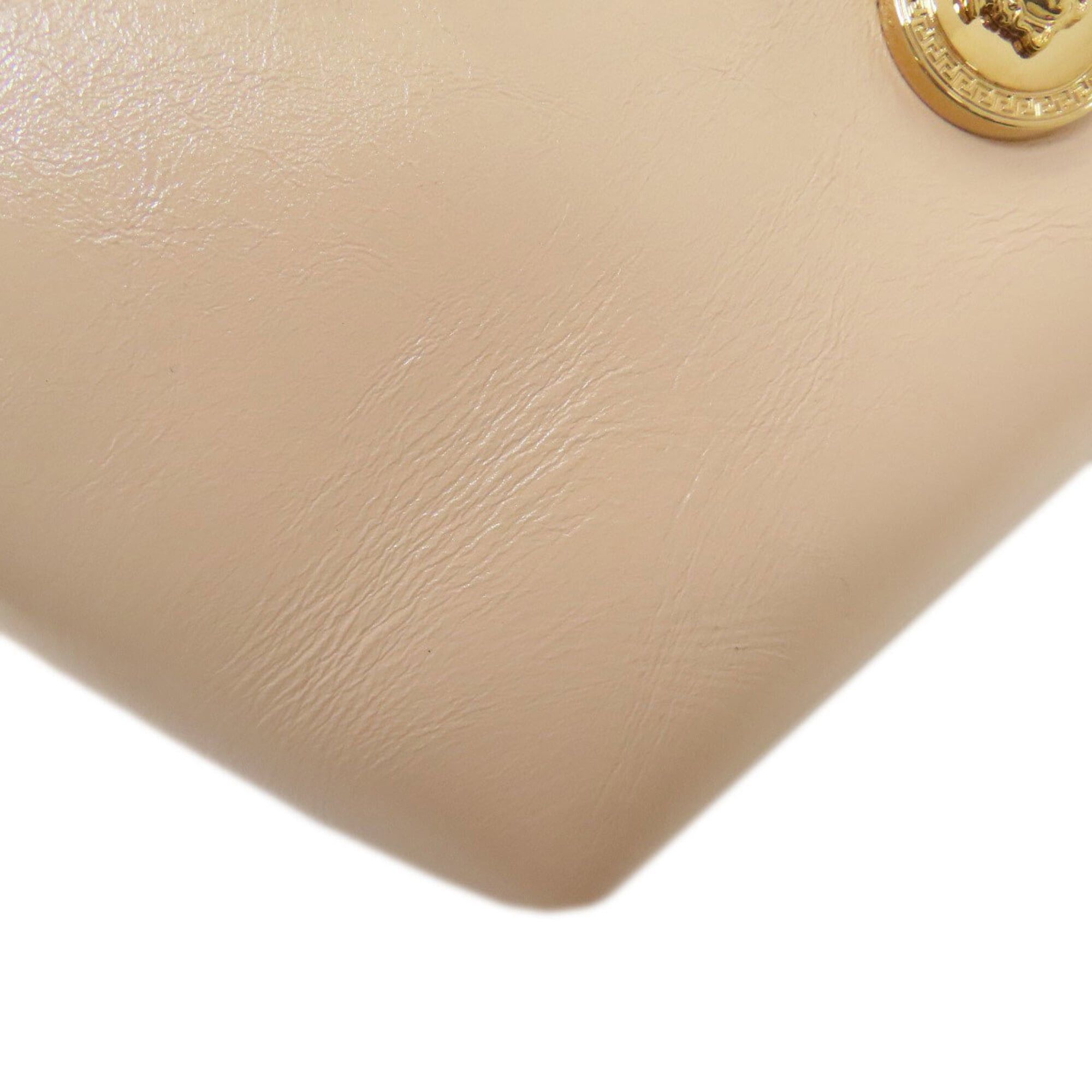 Versace Versace Logo Handbag, Calfskin, Women's Size ONE SIZE - 13 Thumbnail