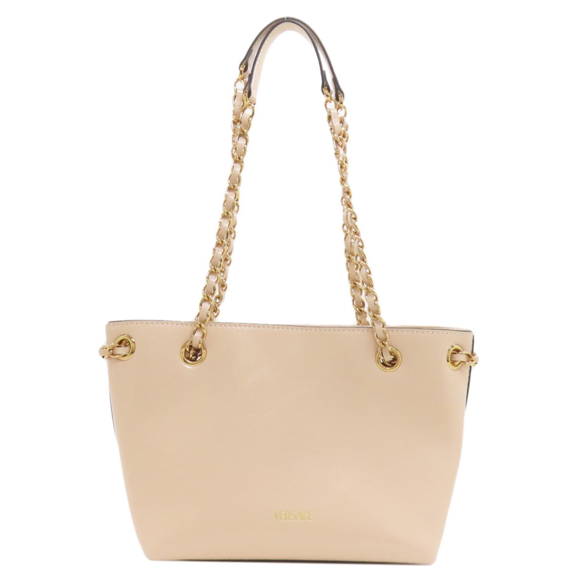 Versace Versace Logo Handbag, Calfskin, Women's Size ONE SIZE - 2 Thumbnail