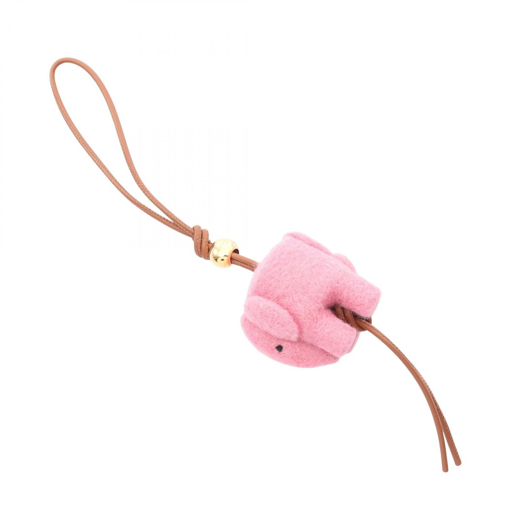 Loewe Loewe Loewe Elephant Leather Felt Charm Leather Charm CA36232X323900 DUTY FREE for USA Size ONE SIZE - 2 Thumbnail