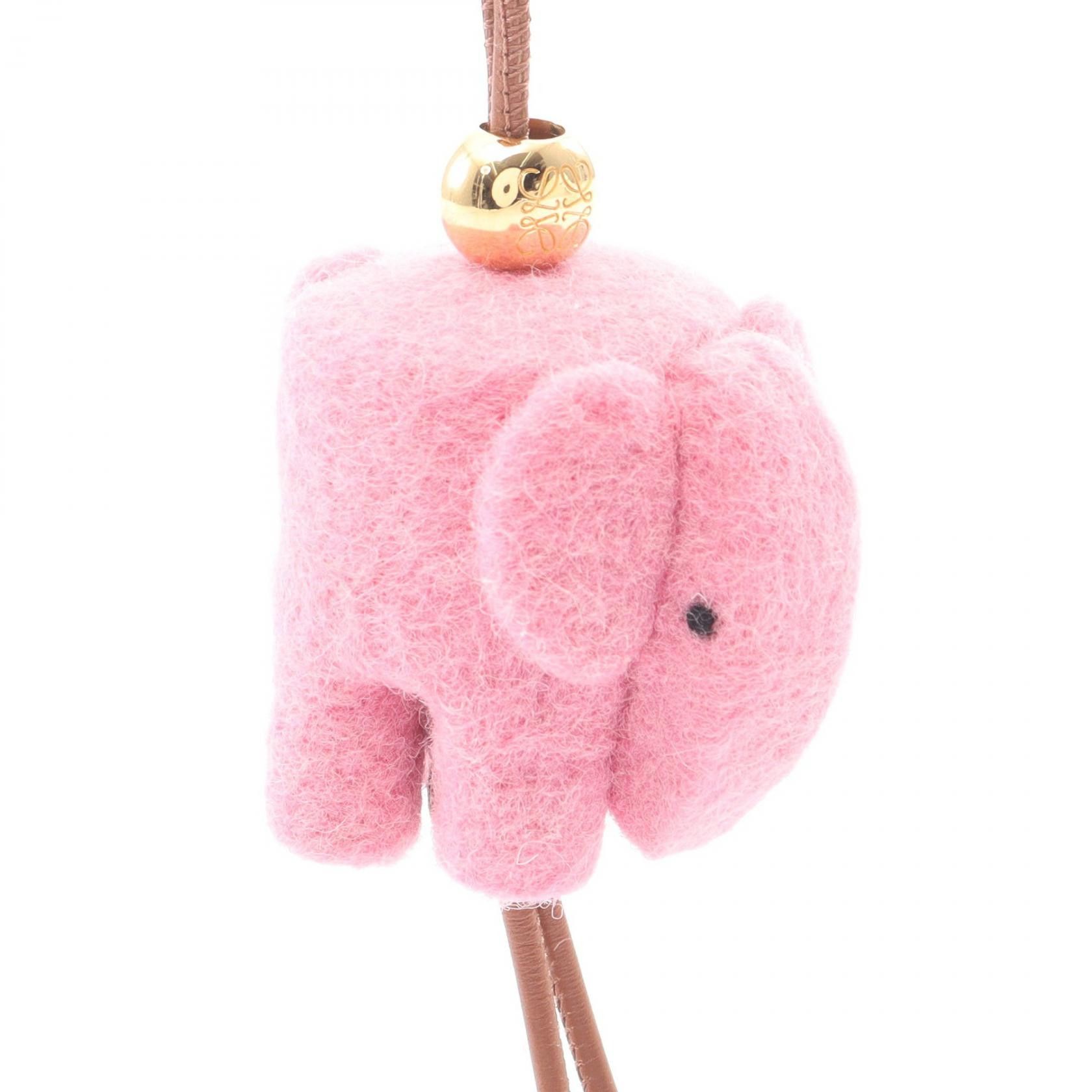Loewe Loewe Loewe Elephant Leather Felt Charm Leather Charm CA36232X323900 DUTY FREE for USA Size ONE SIZE - 7 Thumbnail