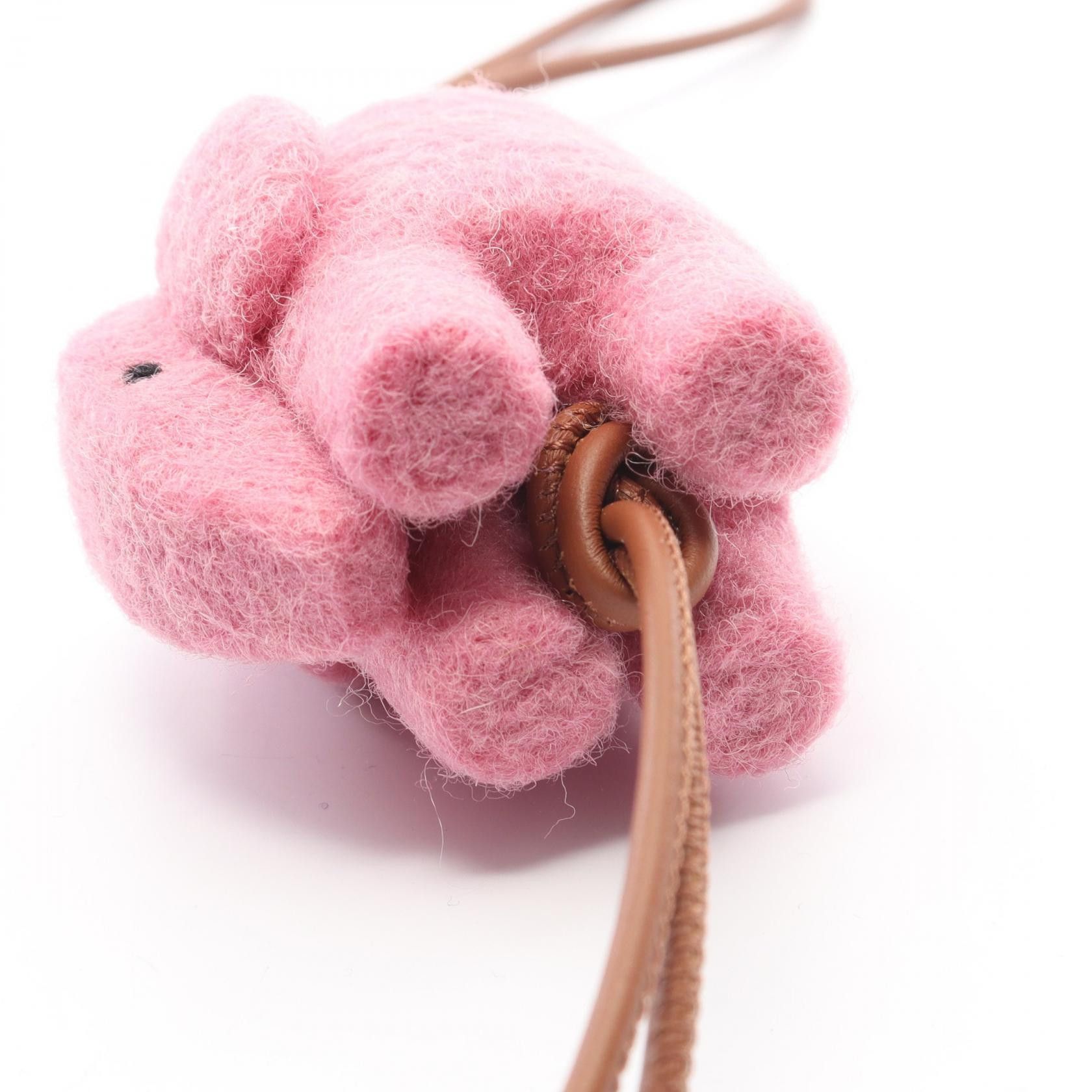 Loewe Loewe Loewe Elephant Leather Felt Charm Leather Charm CA36232X323900 DUTY FREE for USA Size ONE SIZE - 4 Thumbnail
