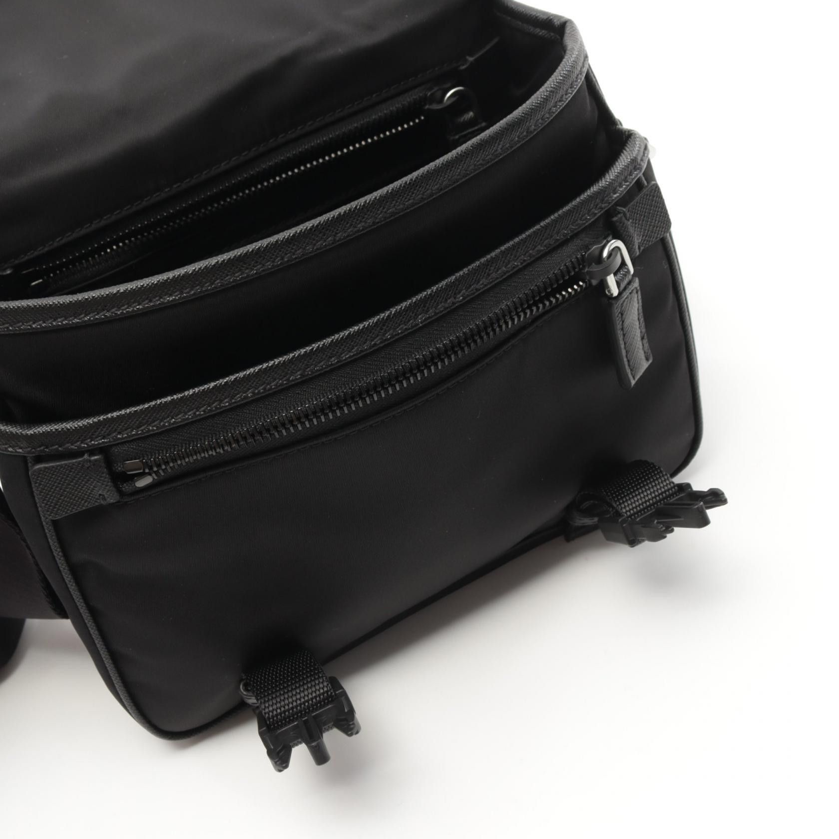 Prada Prada Prada RE-NYLON TESSUTO SAFFIANO shoulder bag Textile Shoulder Bag 2VD0342DMHF0002 DUTY FREE for USA Size ONE SIZE - 5 Thumbnail