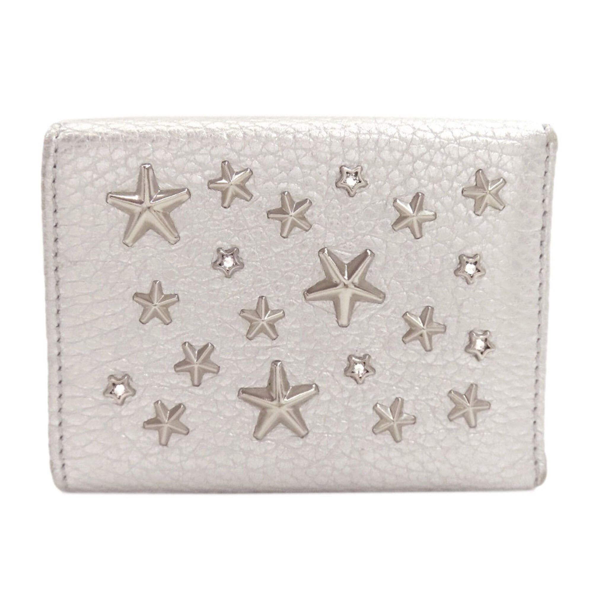 Jimmy Choo Jimmy Choo Star Motif Bi-fold Leather Wallet for Women Size ONE SIZE - 2 Thumbnail