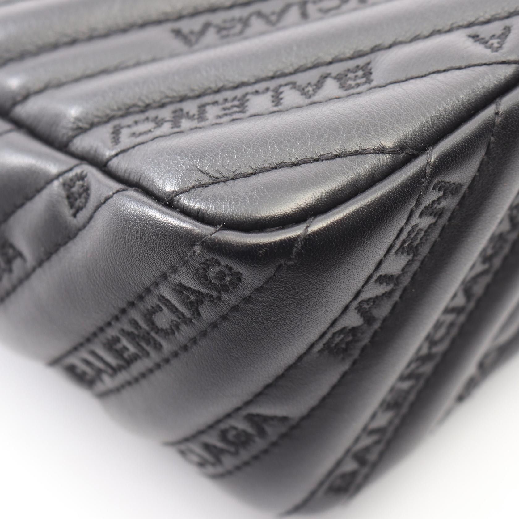 Balenciaga Balenciaga Balenciaga BB Logo Leather Shoulder Bag Leather Shoulder Bag 501681 DUTY FREE for USA Size ONE SIZE - 6 Thumbnail