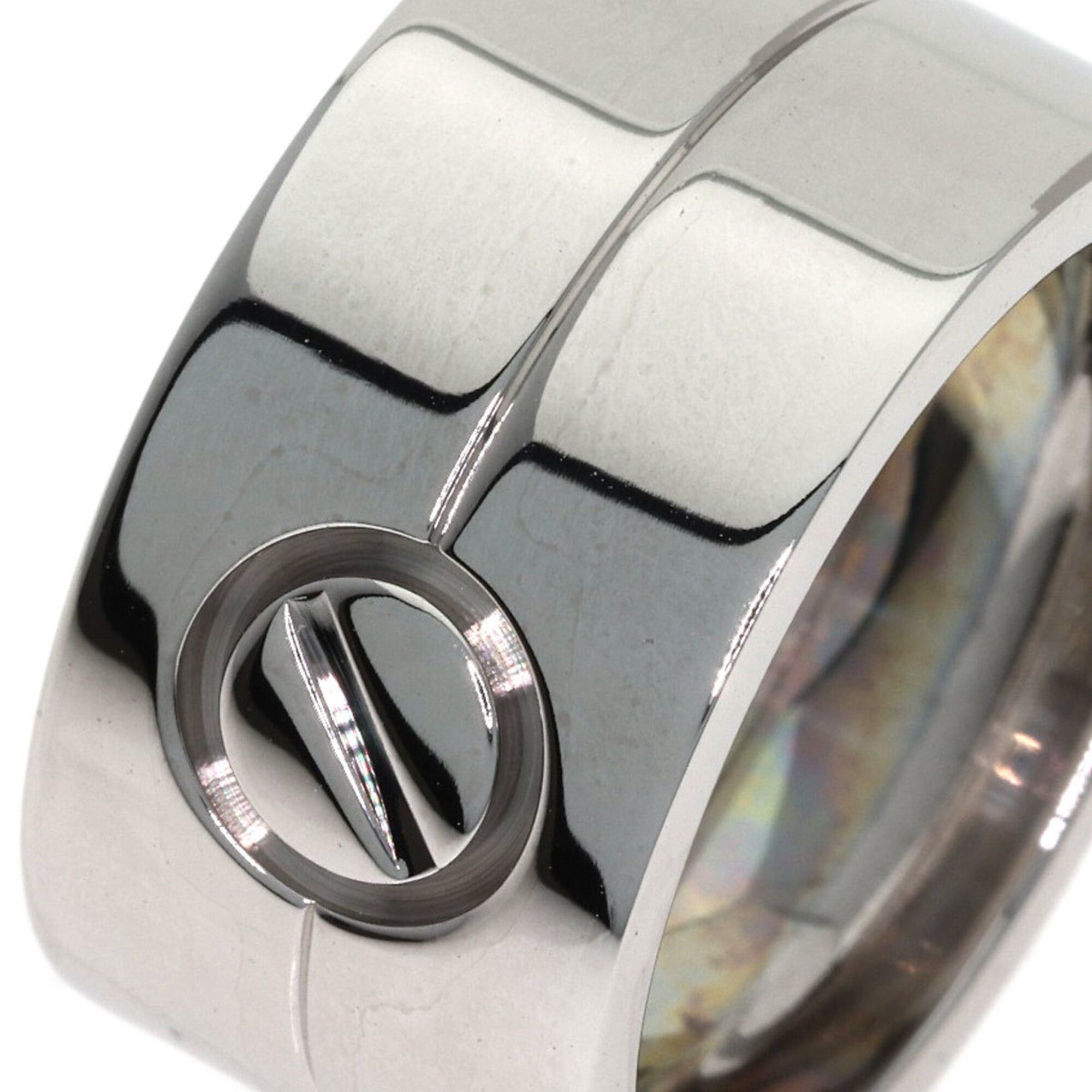 Cartier Cartier High Love Ring #59, 18K White Gold, Women's Ring, CARTIER Size ONE SIZE - 8 Thumbnail