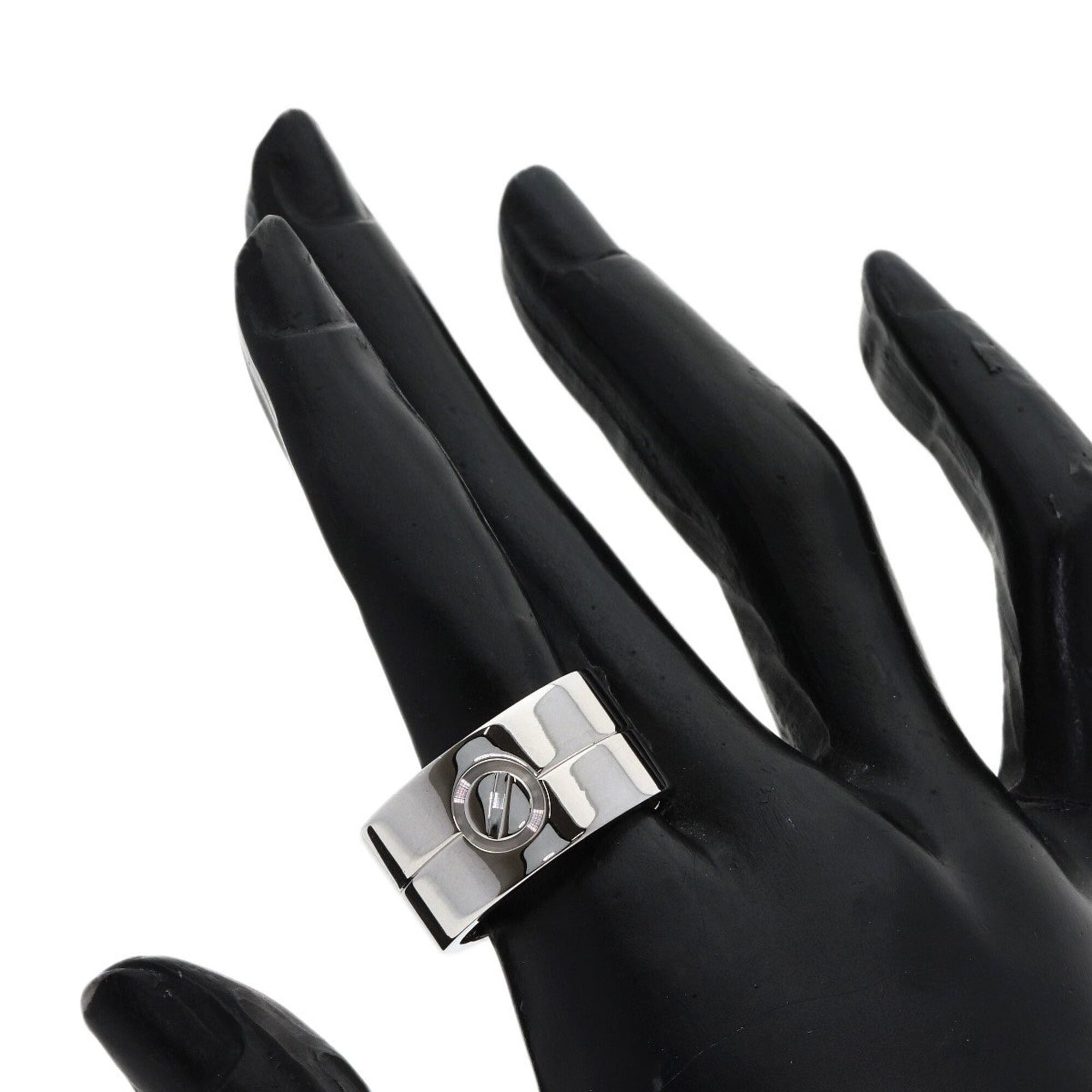 Cartier Cartier High Love Ring #59, 18K White Gold, Women's Ring, CARTIER Size ONE SIZE - 7 Thumbnail