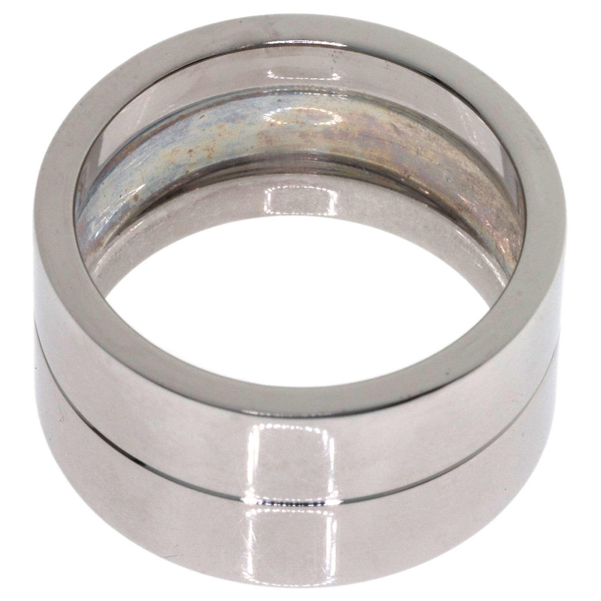 Cartier Cartier High Love Ring #59, 18K White Gold, Women's Ring, CARTIER Size ONE SIZE - 4 Thumbnail