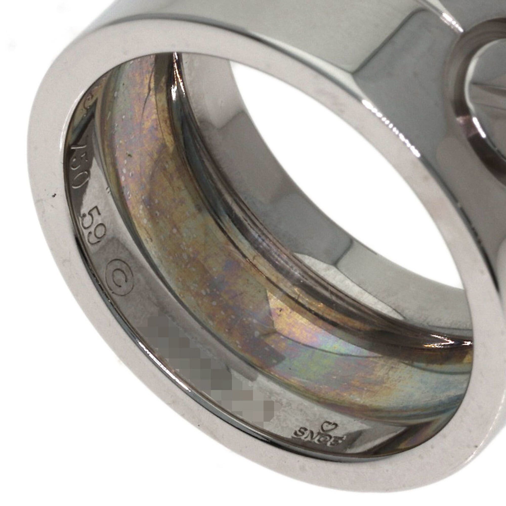 Cartier Cartier High Love Ring #59, 18K White Gold, Women's Ring, CARTIER Size ONE SIZE - 6 Thumbnail