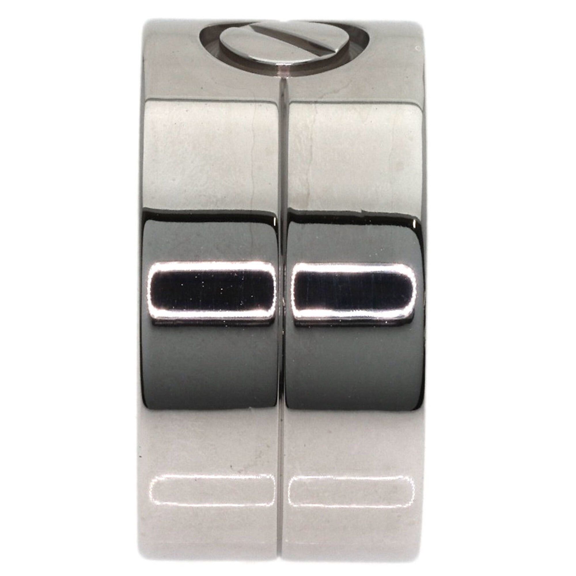 Cartier Cartier High Love Ring #59, 18K White Gold, Women's Ring, CARTIER Size ONE SIZE - 3 Thumbnail