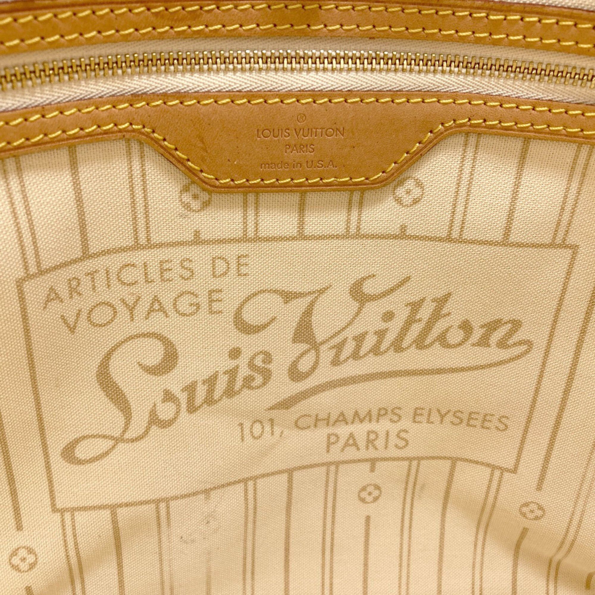 Louis Vuitton Louis Vuitton N41361 Neverfull MM Tote Bag, Damier Canvas, Women's LOUIS VUITTON Size ONE SIZE - 6 Thumbnail