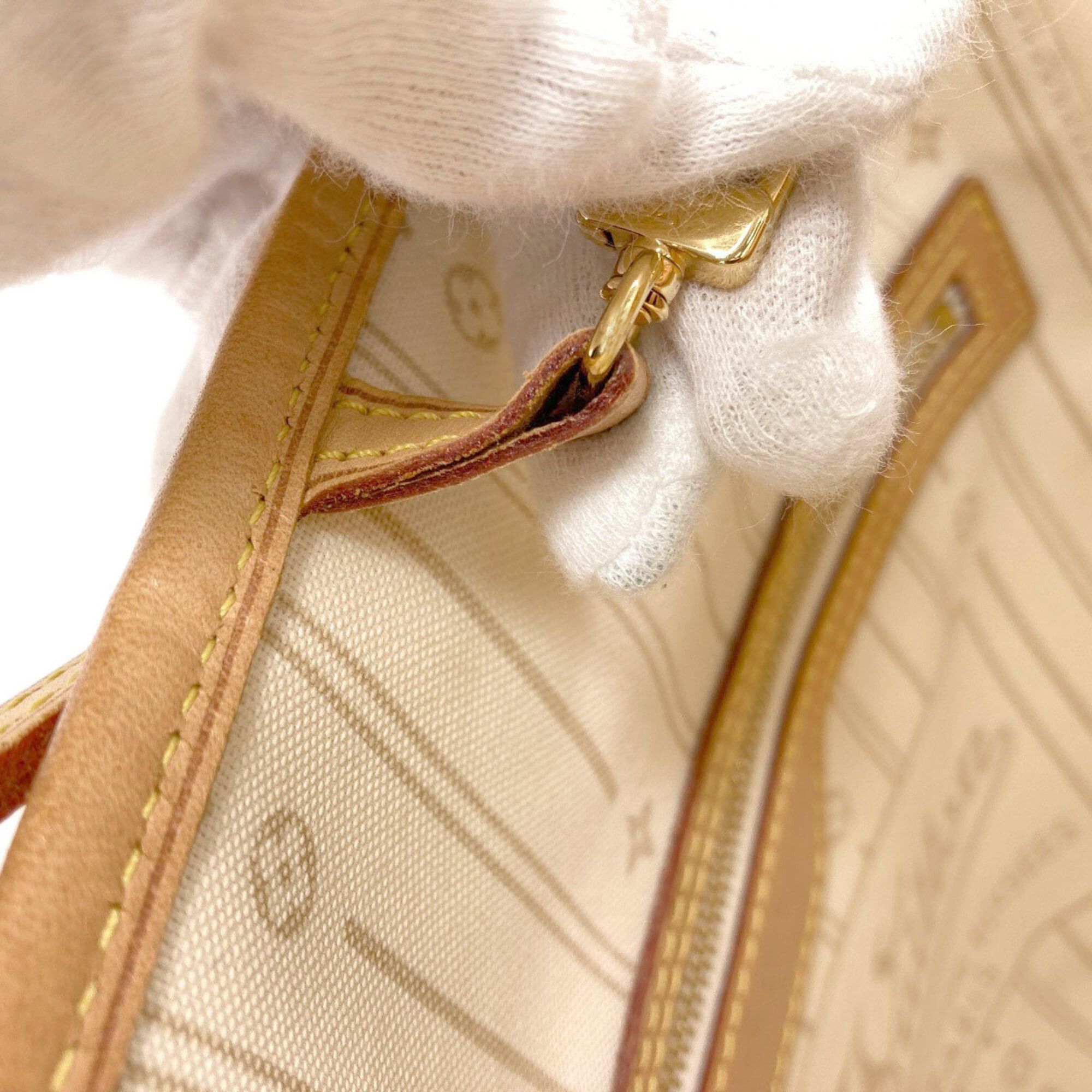 Louis Vuitton Louis Vuitton N41361 Neverfull MM Tote Bag, Damier Canvas, Women's LOUIS VUITTON Size ONE SIZE - 13 Thumbnail