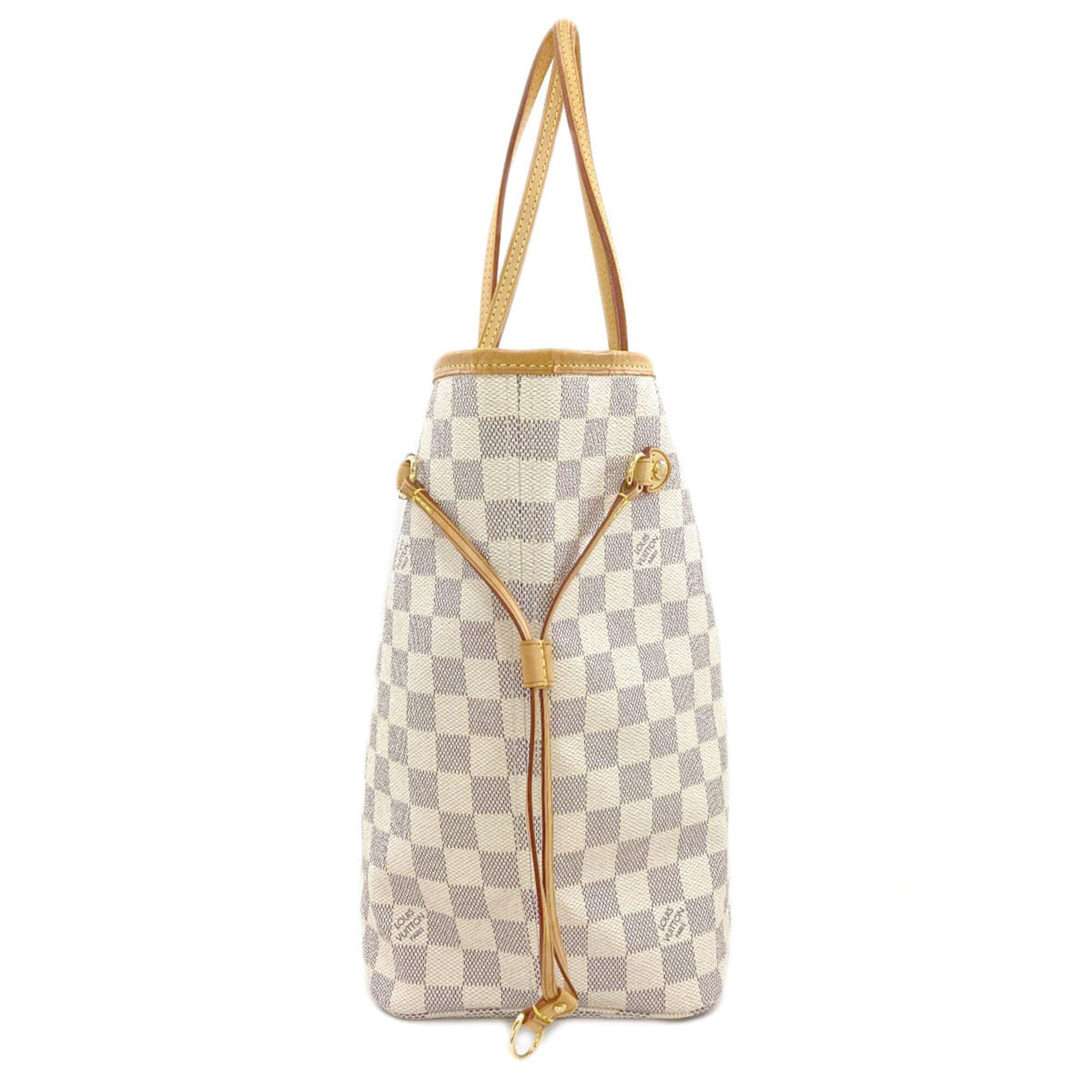 Louis Vuitton Louis Vuitton N41361 Neverfull MM Tote Bag, Damier Canvas, Women's LOUIS VUITTON Size ONE SIZE - 3 Thumbnail