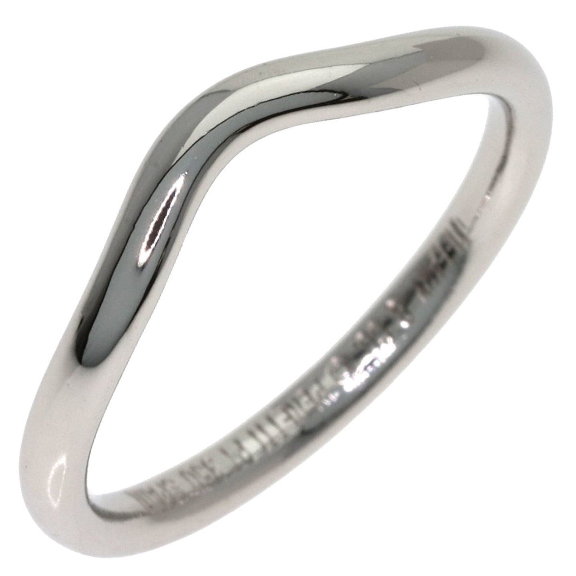 Tiffany & Co. Tiffany & Co. Curved Band Ring, Platinum PT950, Women's Ring. Size ONE SIZE - 2 Thumbnail