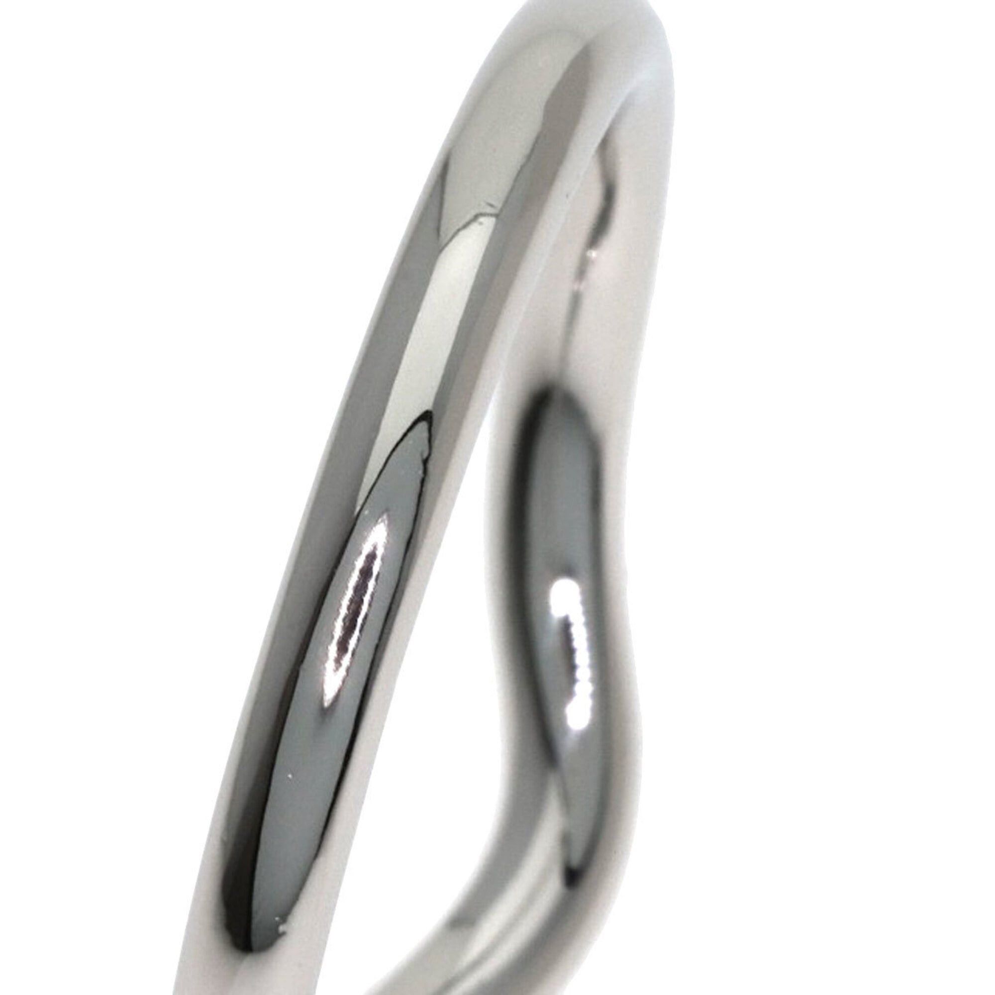 Tiffany & Co. Tiffany & Co. Curved Band Ring, Platinum PT950, Women's Ring. Size ONE SIZE - 9 Thumbnail