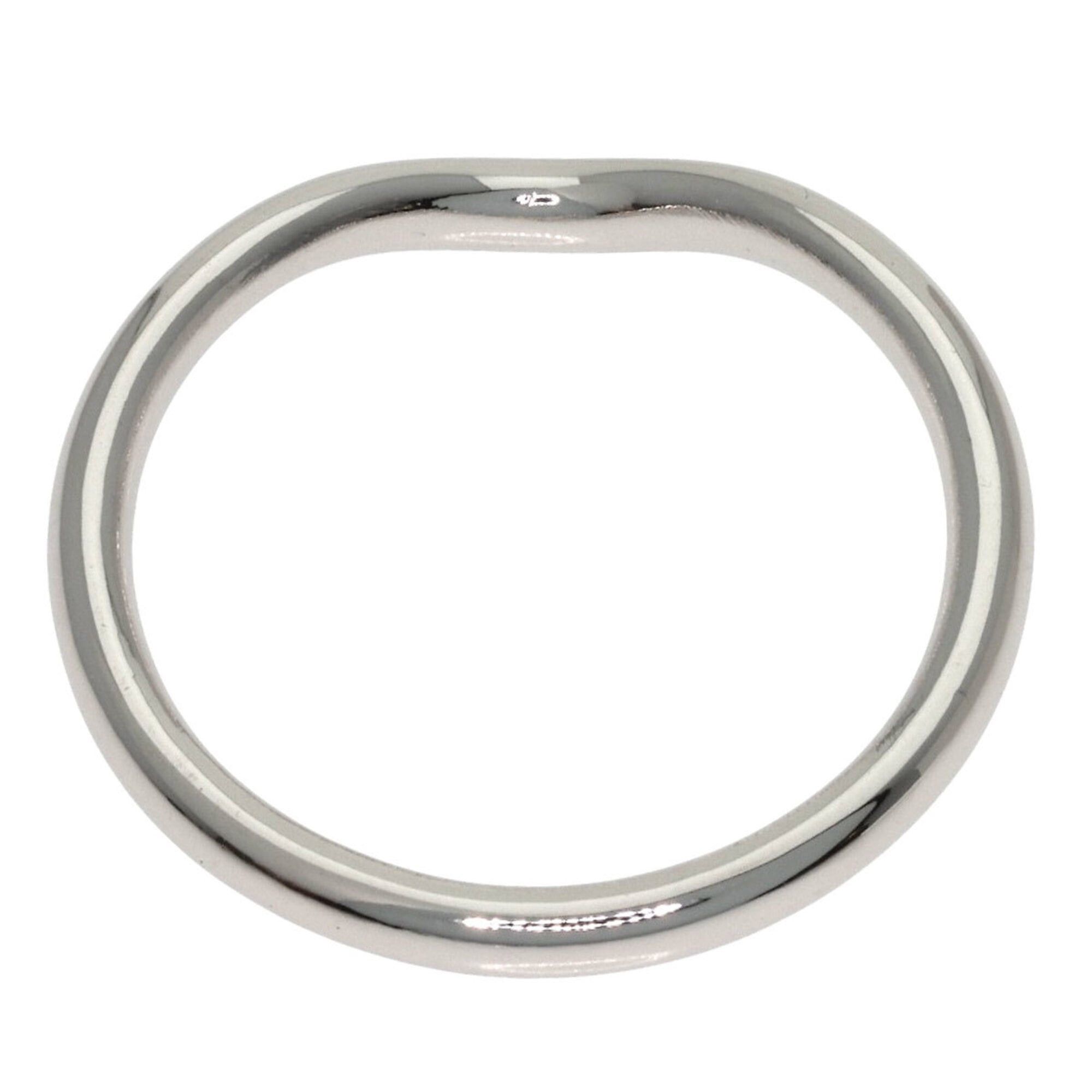 Tiffany & Co. Tiffany & Co. Curved Band Ring, Platinum PT950, Women's Ring. Size ONE SIZE - 4 Thumbnail