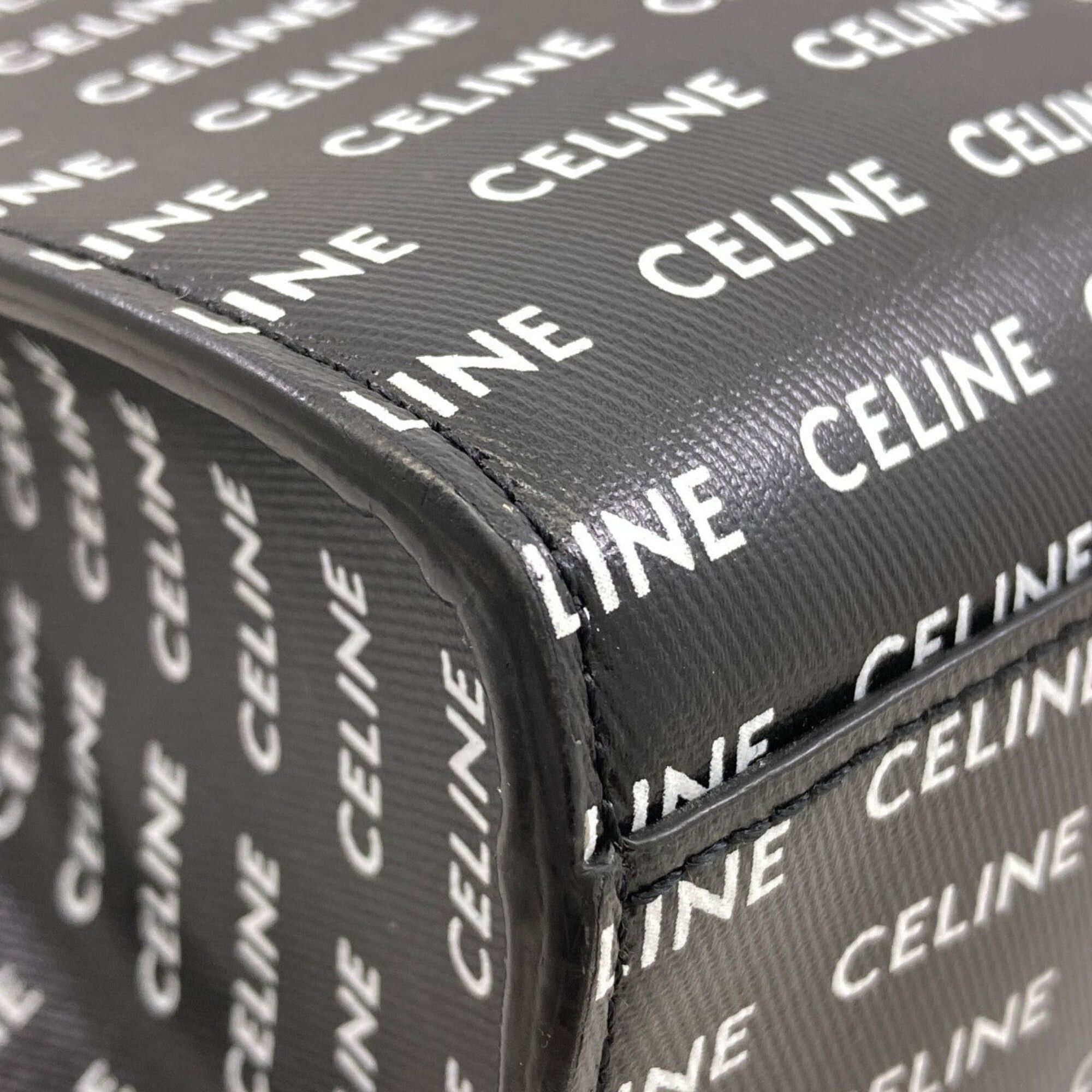 Celine Celine Vertical Cabas 2-Way Handbag, PVC, Women's CELINE Size ONE SIZE - 19 Thumbnail