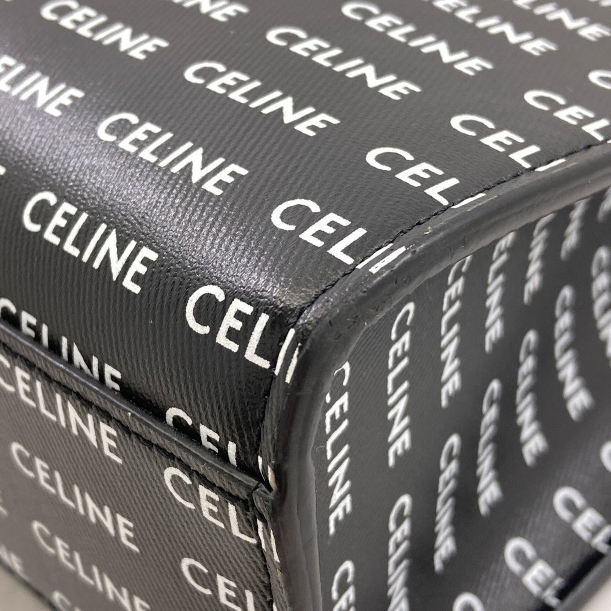 Celine Celine Vertical Cabas 2-Way Handbag, PVC, Women's CELINE Size ONE SIZE - 18 Thumbnail