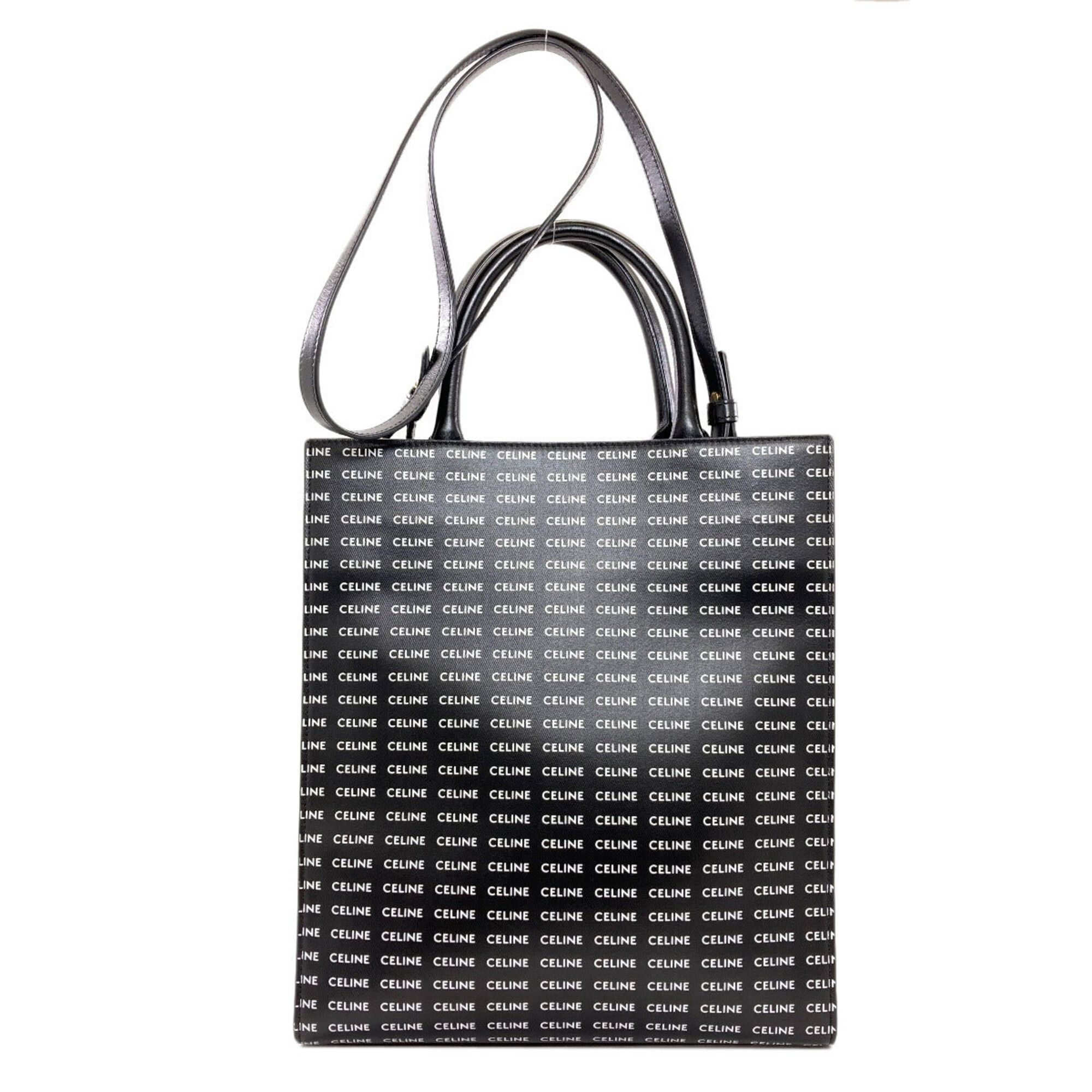 Celine Celine Vertical Cabas 2-Way Handbag, PVC, Women's CELINE Size ONE SIZE - 2 Thumbnail