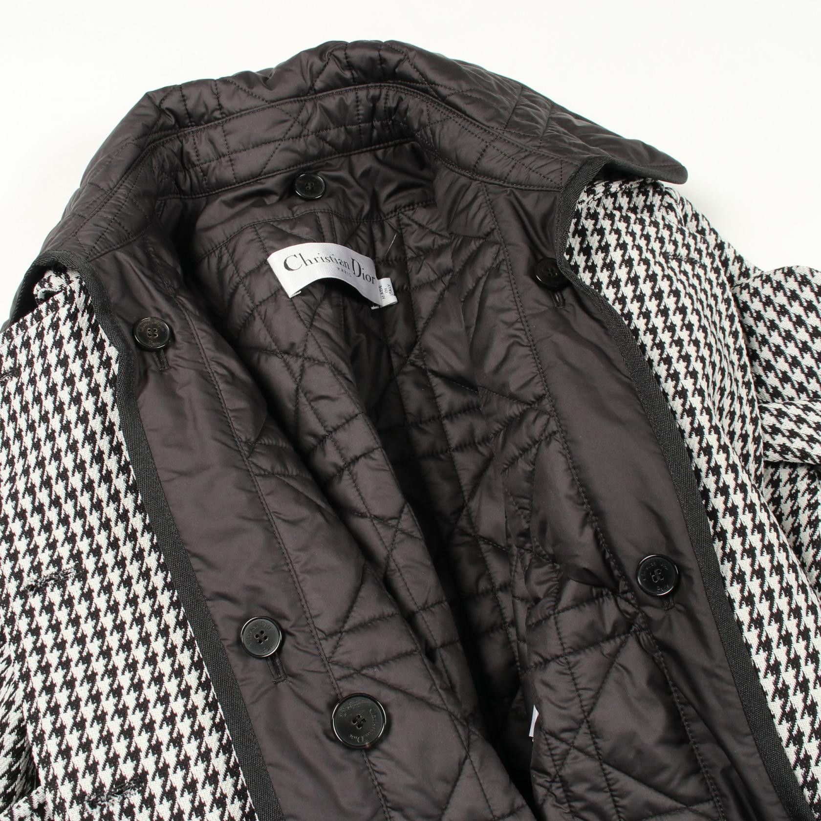 Dior Dior Dior BEE Embroidery Wool Coat Textile Outerwear DUTY FREE for USA Size ONE SIZE - 5 Thumbnail