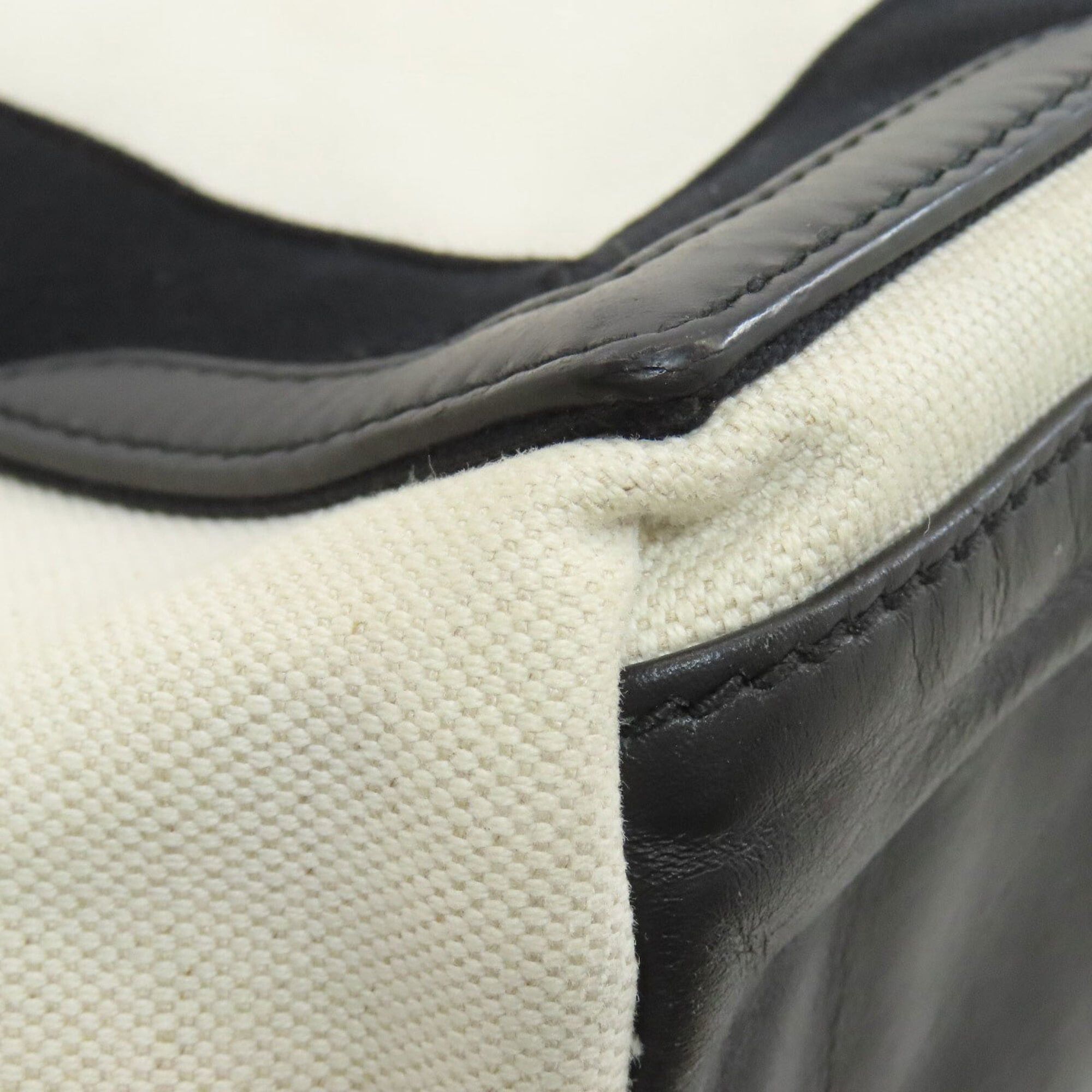 Balenciaga Balenciaga 339933 Navy Cabas Handbag Canvas Women's BALENCIAGA Size ONE SIZE - 24 Thumbnail