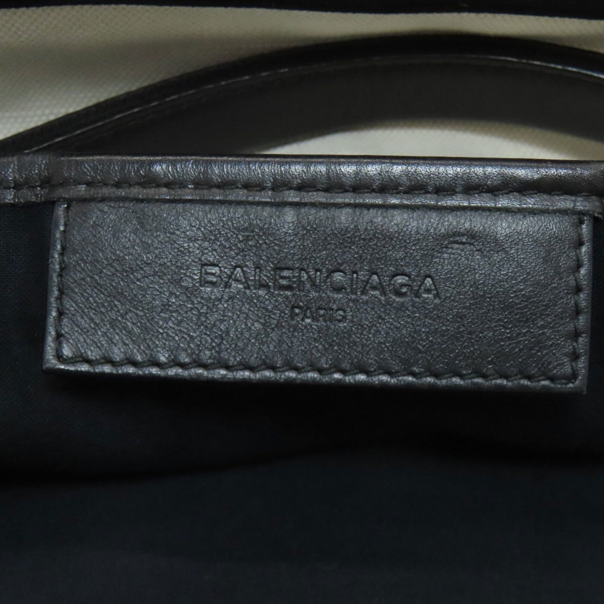 Balenciaga Balenciaga 339933 Navy Cabas Handbag Canvas Women's BALENCIAGA Size ONE SIZE - 6 Thumbnail