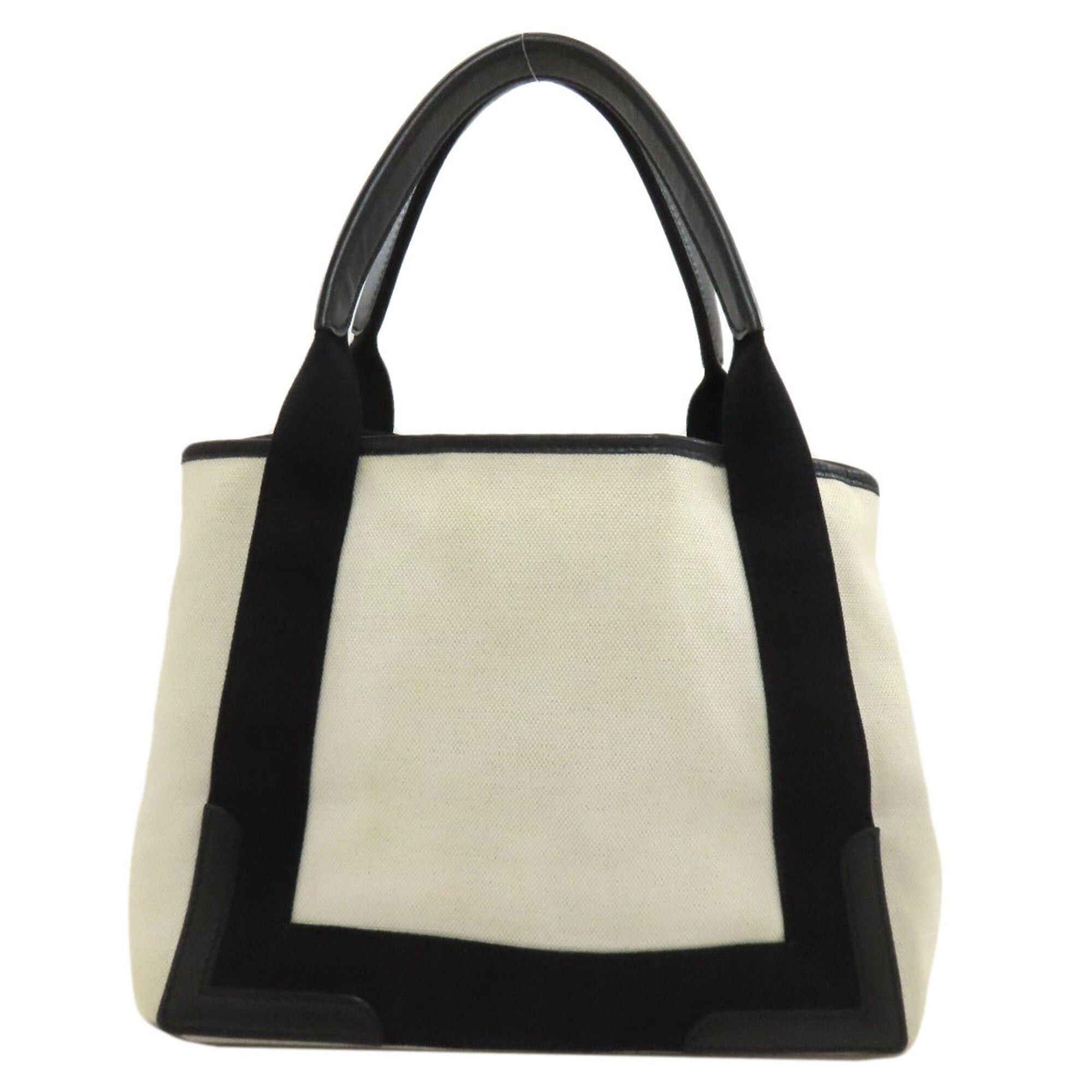 Balenciaga Balenciaga 339933 Navy Cabas Handbag Canvas Women's BALENCIAGA Size ONE SIZE - 2 Thumbnail
