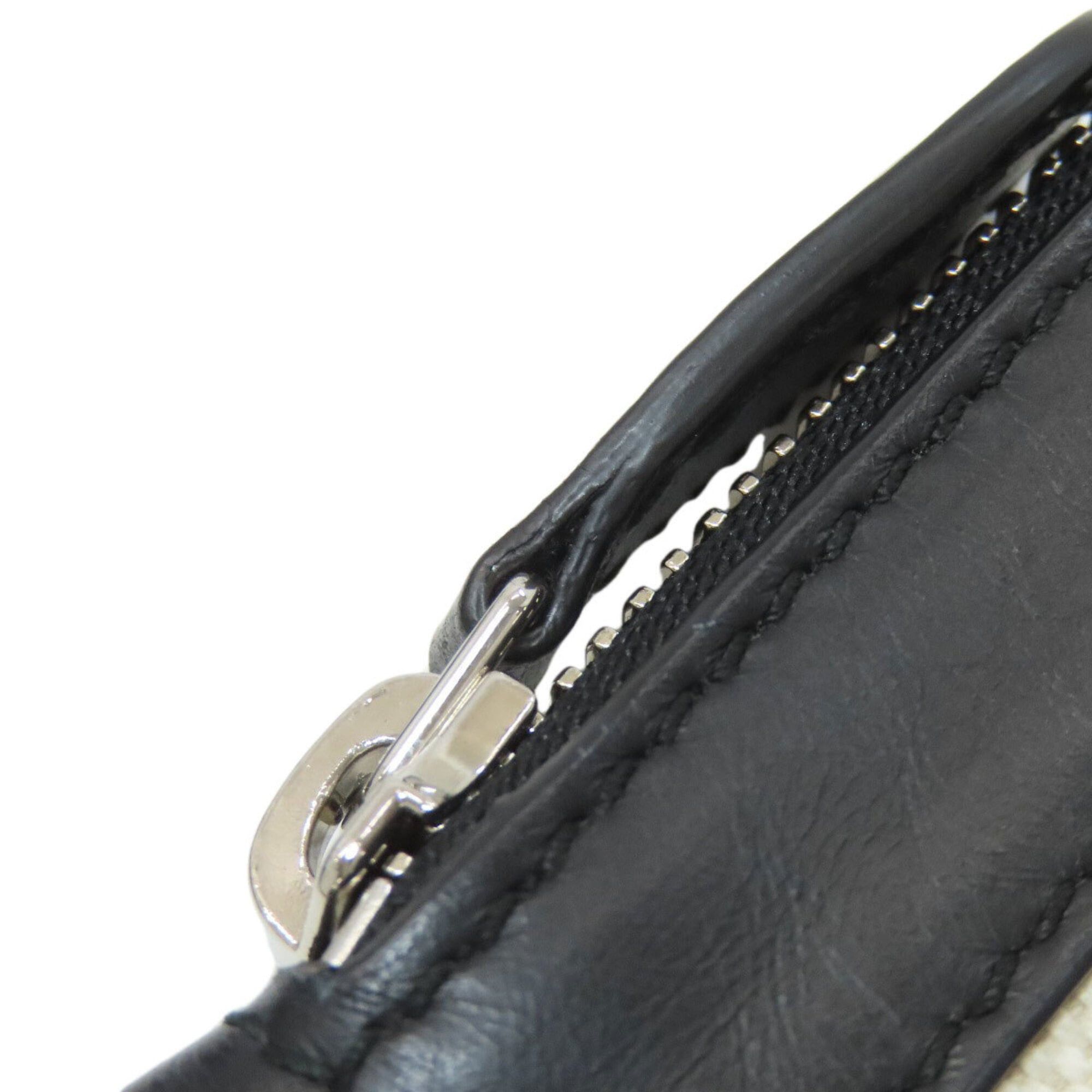 Balenciaga Balenciaga 339933 Navy Cabas Handbag Canvas Women's BALENCIAGA Size ONE SIZE - 9 Thumbnail