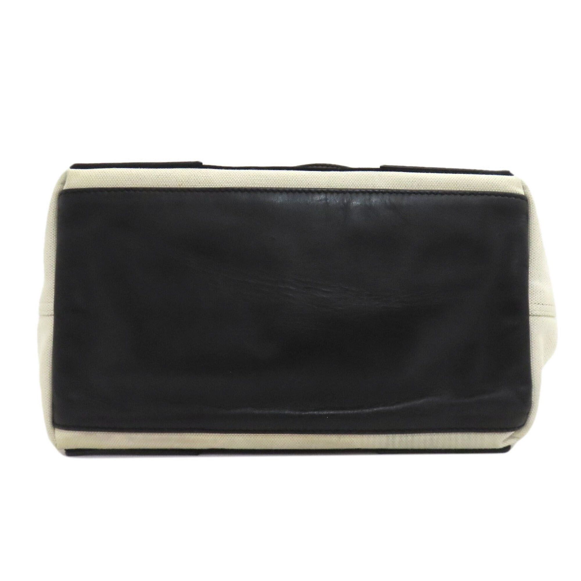 Balenciaga Balenciaga 339933 Navy Cabas Handbag Canvas Women's BALENCIAGA Size ONE SIZE - 4 Thumbnail