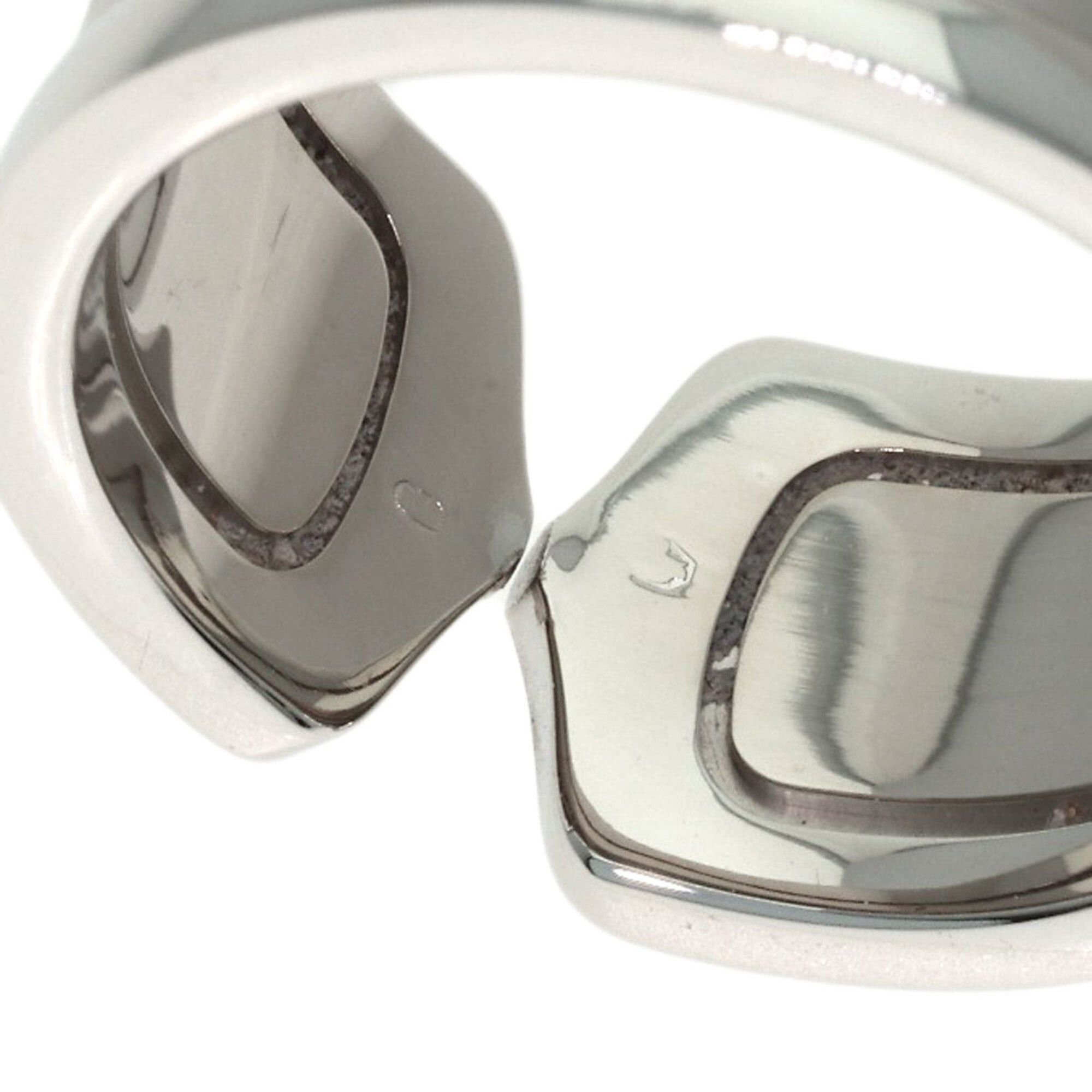 Cartier Cartier C2 Ring LM #54 Ring, 18K White Gold, Women's, CARTIER Size ONE SIZE - 9 Thumbnail