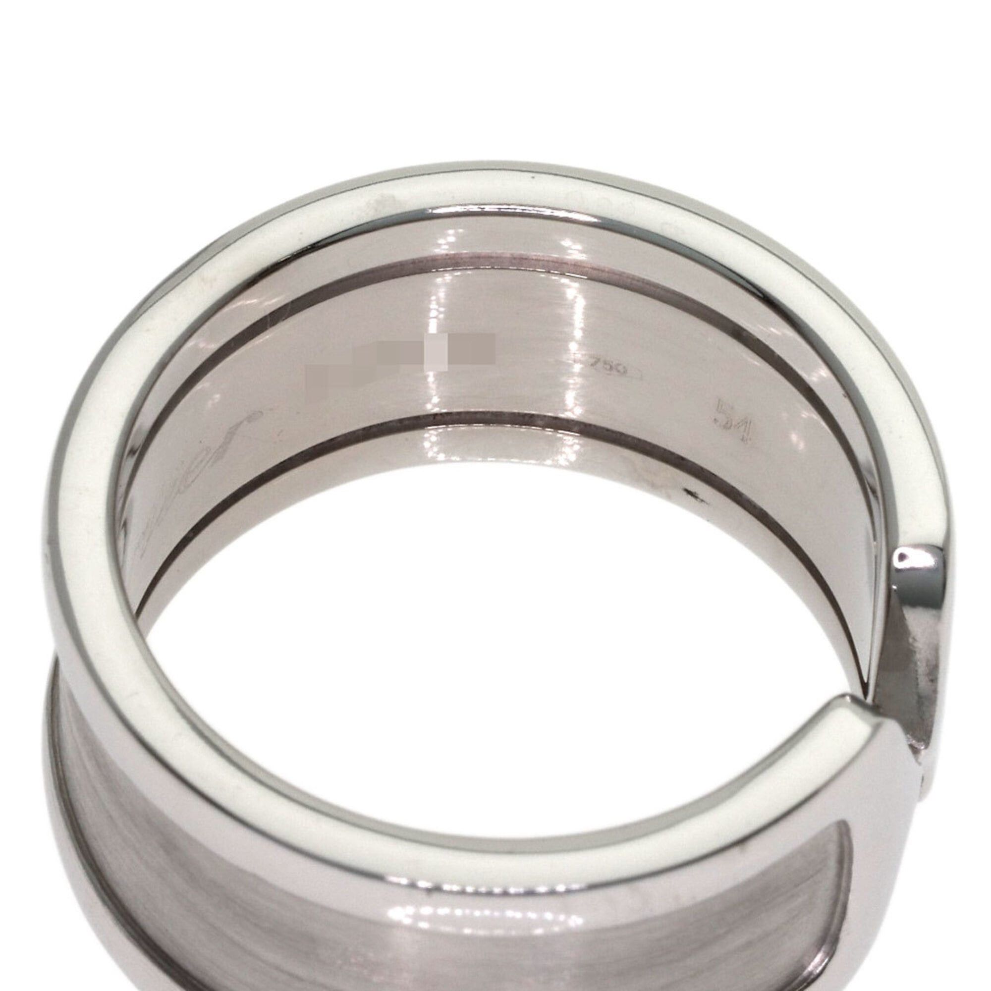 Cartier Cartier C2 Ring LM #54 Ring, 18K White Gold, Women's, CARTIER Size ONE SIZE - 6 Thumbnail