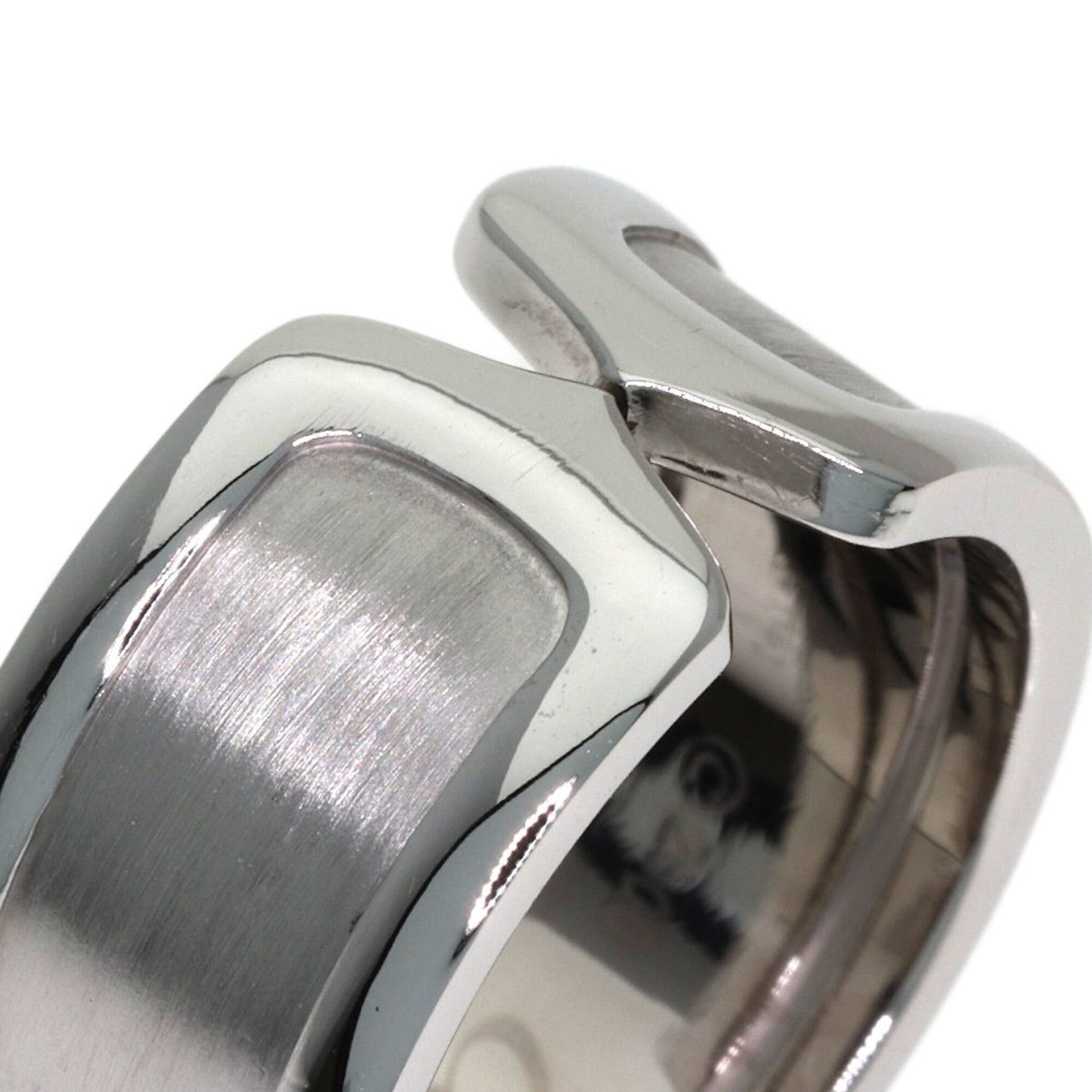 Cartier Cartier C2 Ring LM #54 Ring, 18K White Gold, Women's, CARTIER Size ONE SIZE - 8 Thumbnail
