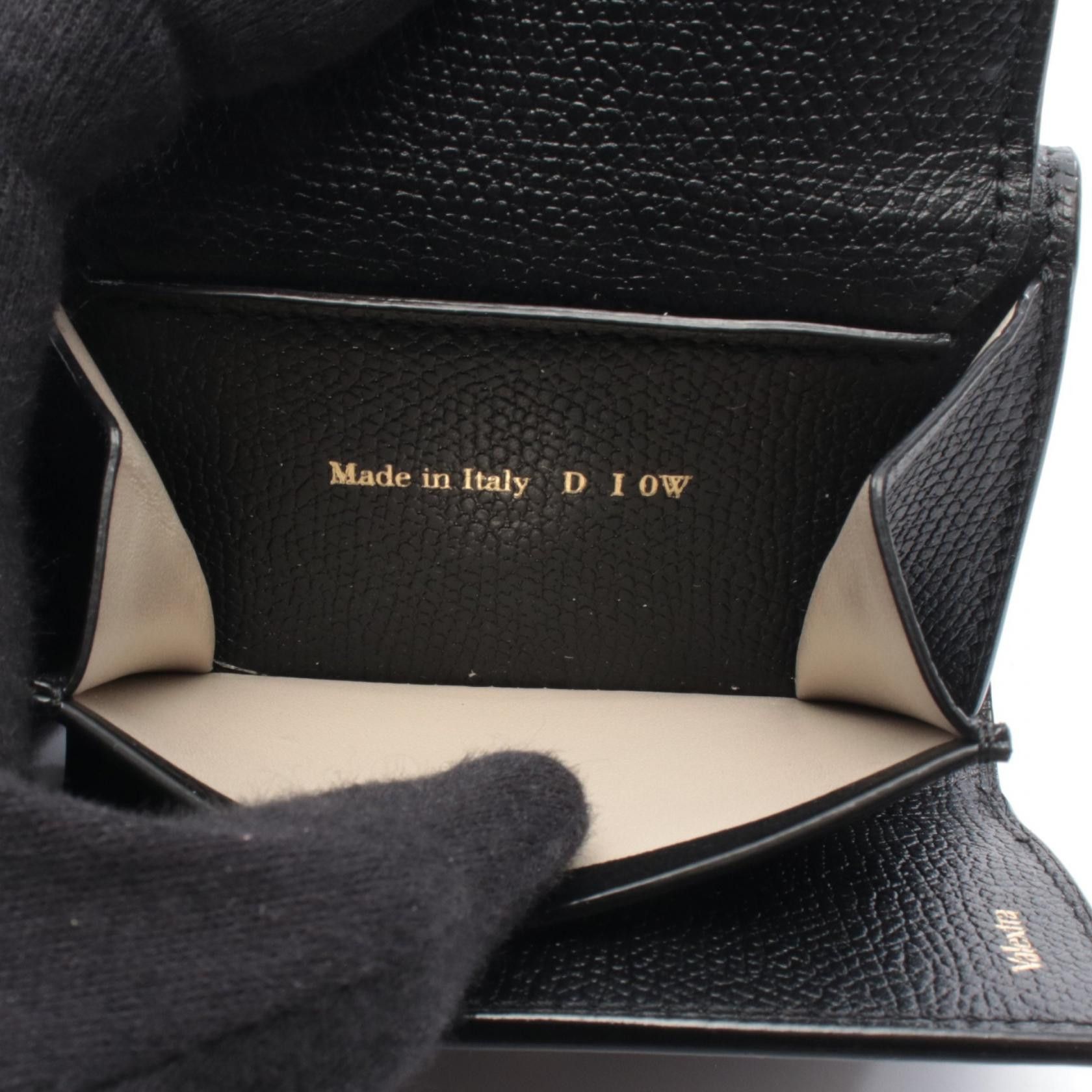 Valextra Valextra Valextra Compact Purse Leather Wallet Leather Short Wallet SGNL0026028LRLWF99NN DUTY FREE for USA Size ONE SIZE - 4 Thumbnail