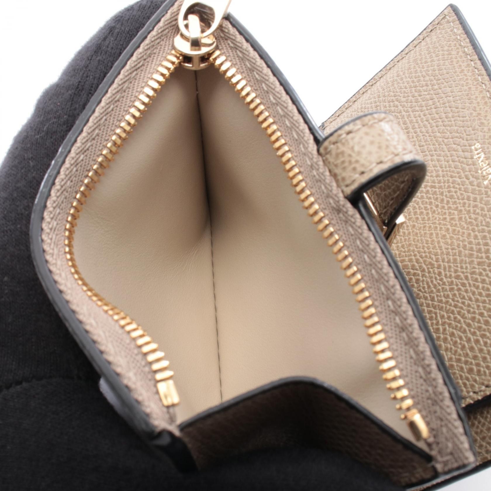 Valextra Valextra Valextra Iside Leather Bifold Wallet Leather Short Wallet SGNL0039028LOCPS99MO DUTY FREE for USA Size ONE SIZE - 4 Thumbnail