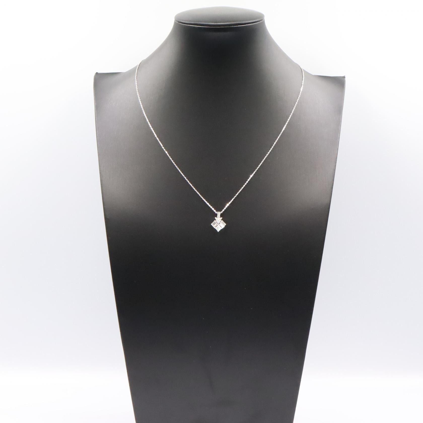 Cartier Cartier Cartier Diamond Reflection Au750 White Gold Necklace Precious Metal Necklace DUTY FREE for USA Size ONE SIZE - 7 Thumbnail