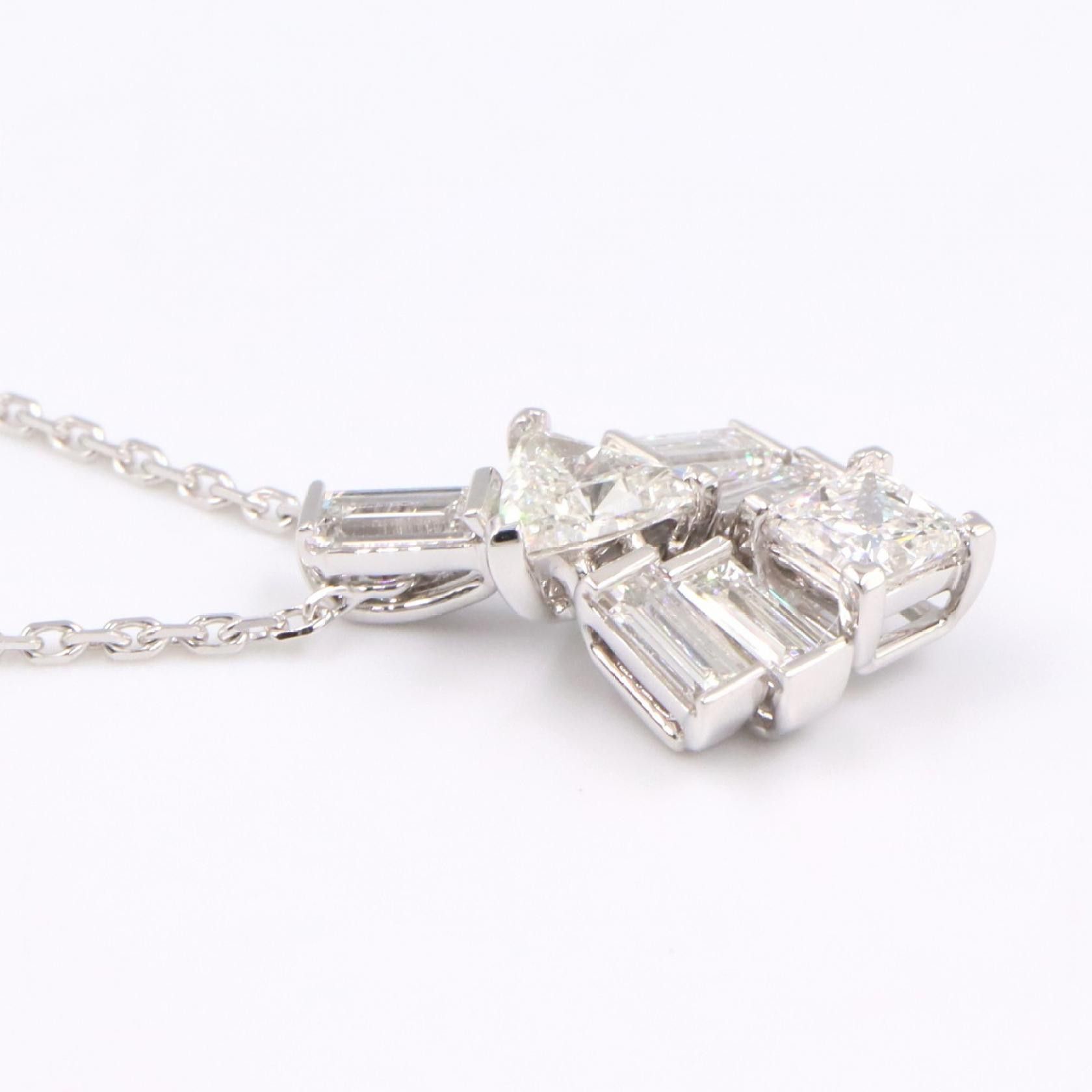 Cartier Cartier Cartier Diamond Reflection Au750 White Gold Necklace Precious Metal Necklace DUTY FREE for USA Size ONE SIZE - 5 Thumbnail