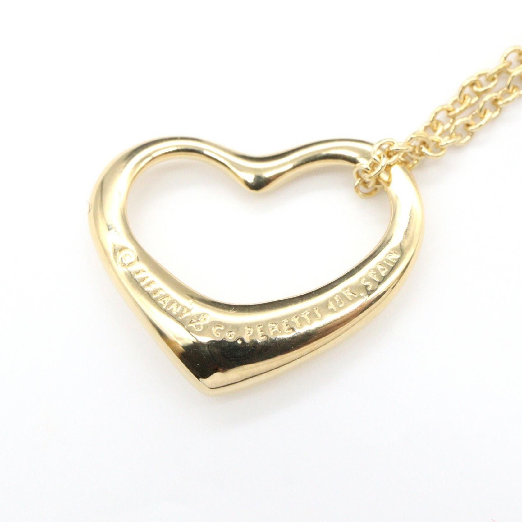 Tiffany & Co. Tiffany & Co. Tiffany & Co. Open Heart Au750 Necklace Precious Metal Necklace DUTY FREE for USA Size ONE SIZE - 5 Thumbnail