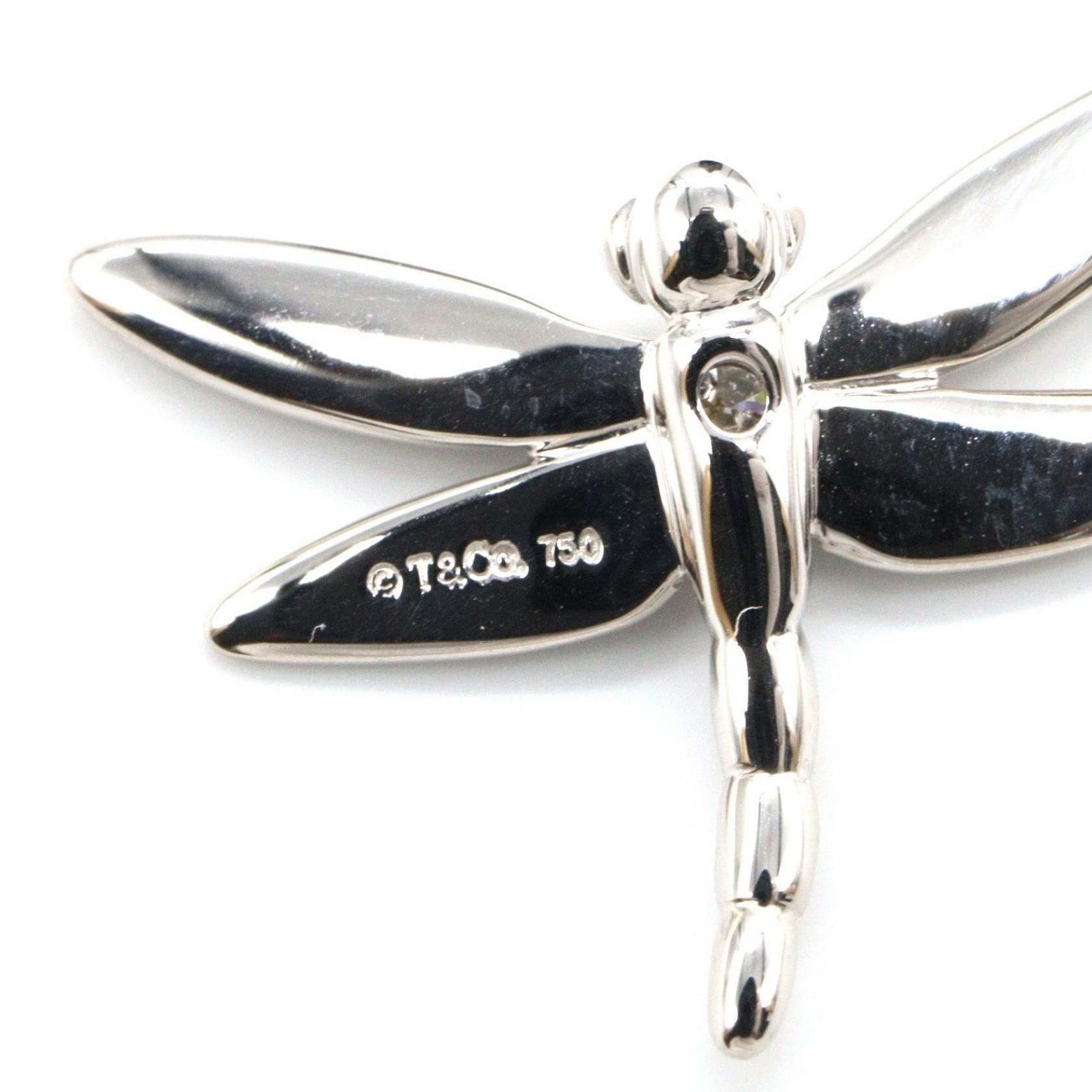 Tiffany & Co. Tiffany & Co. Tiffany & Co Diamond Dragonfly Au750 Necklace Precious Metal Necklace DUTY FREE for USA Size ONE SIZE - 5 Thumbnail