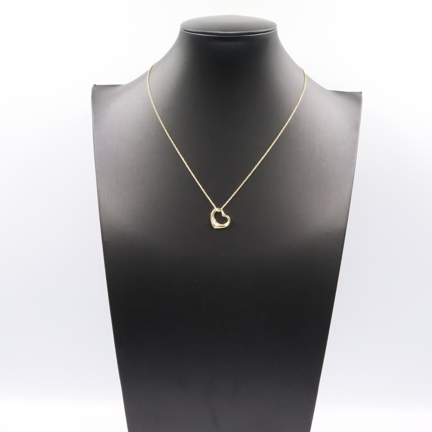 Tiffany & Co. Tiffany & Co. Tiffany＆Co. Open Heart Au750 Diamond Necklace Precious Metal Necklace DUTY FREE for USA Size ONE SIZE - 7 Thumbnail