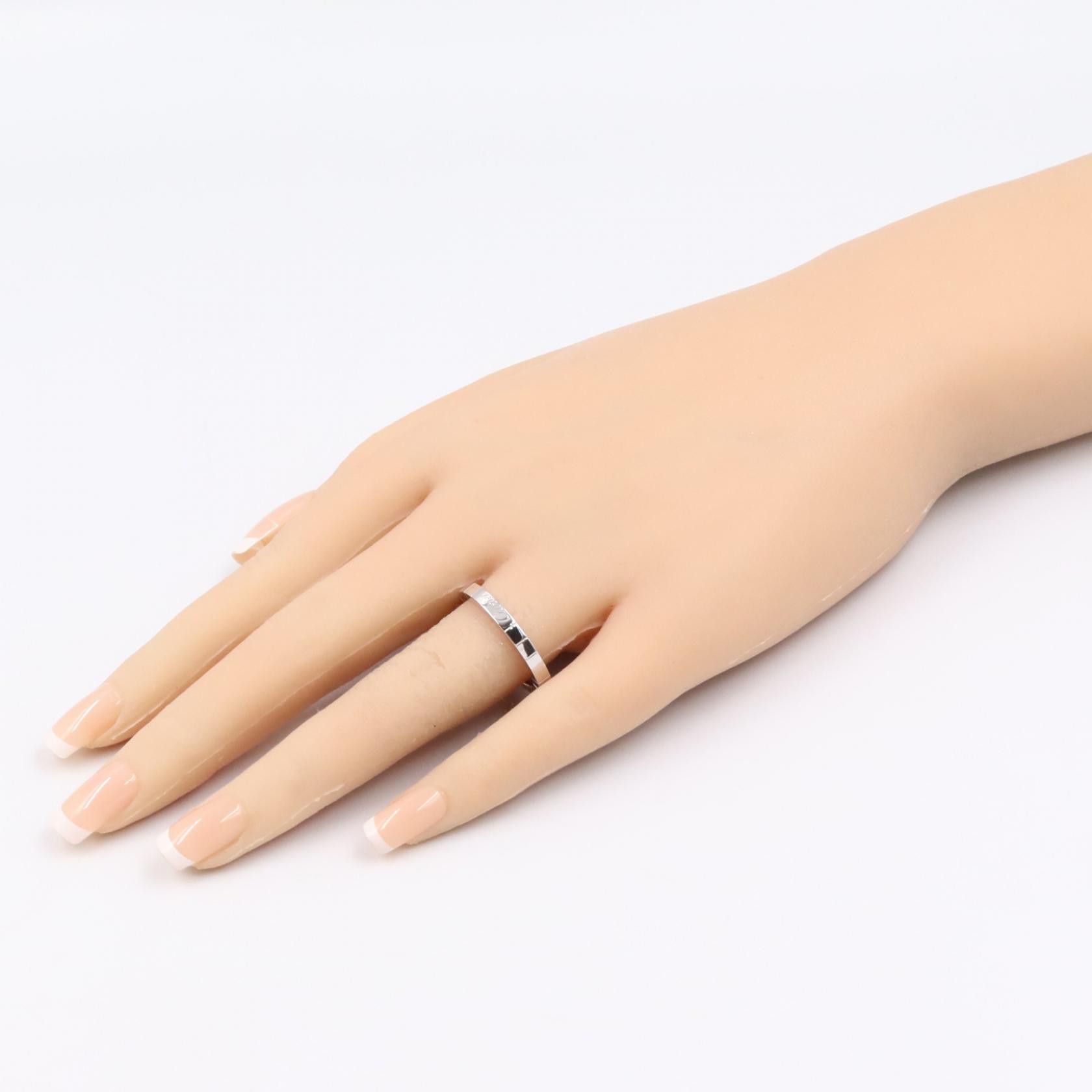 Cartier Cartier Cartier Lanieres Au750 White Gold Ring Size 19 Precious Metal Ring DUTY FREE for USA Size ONE SIZE - 7 Thumbnail