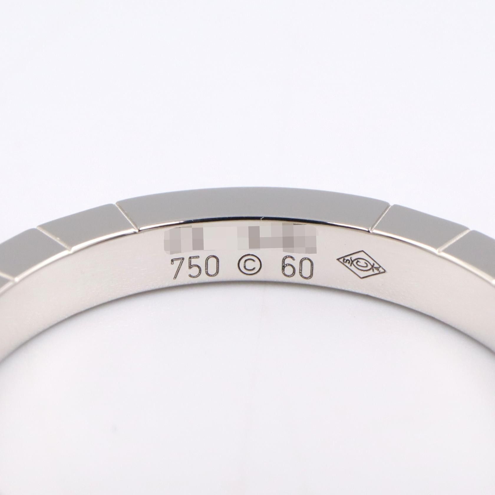 Cartier Cartier Cartier Lanieres Au750 White Gold Ring Size 19 Precious Metal Ring DUTY FREE for USA Size ONE SIZE - 4 Thumbnail