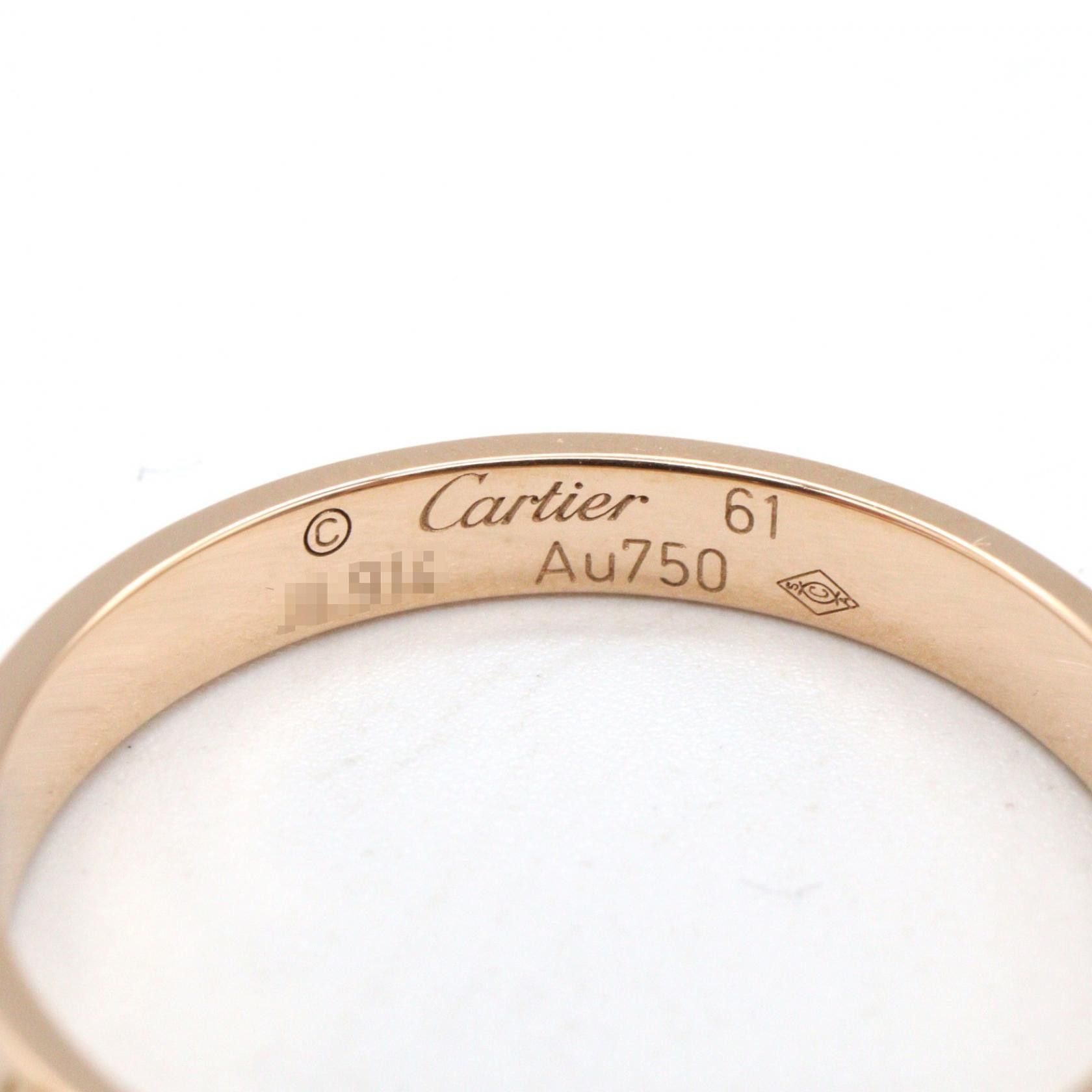 Cartier Cartier Cartier Mini Love Au750 Pink Gold Ring Size 20 Precious Metal Ring B4085200 DUTY FREE for USA Size ONE SIZE - 3 Thumbnail