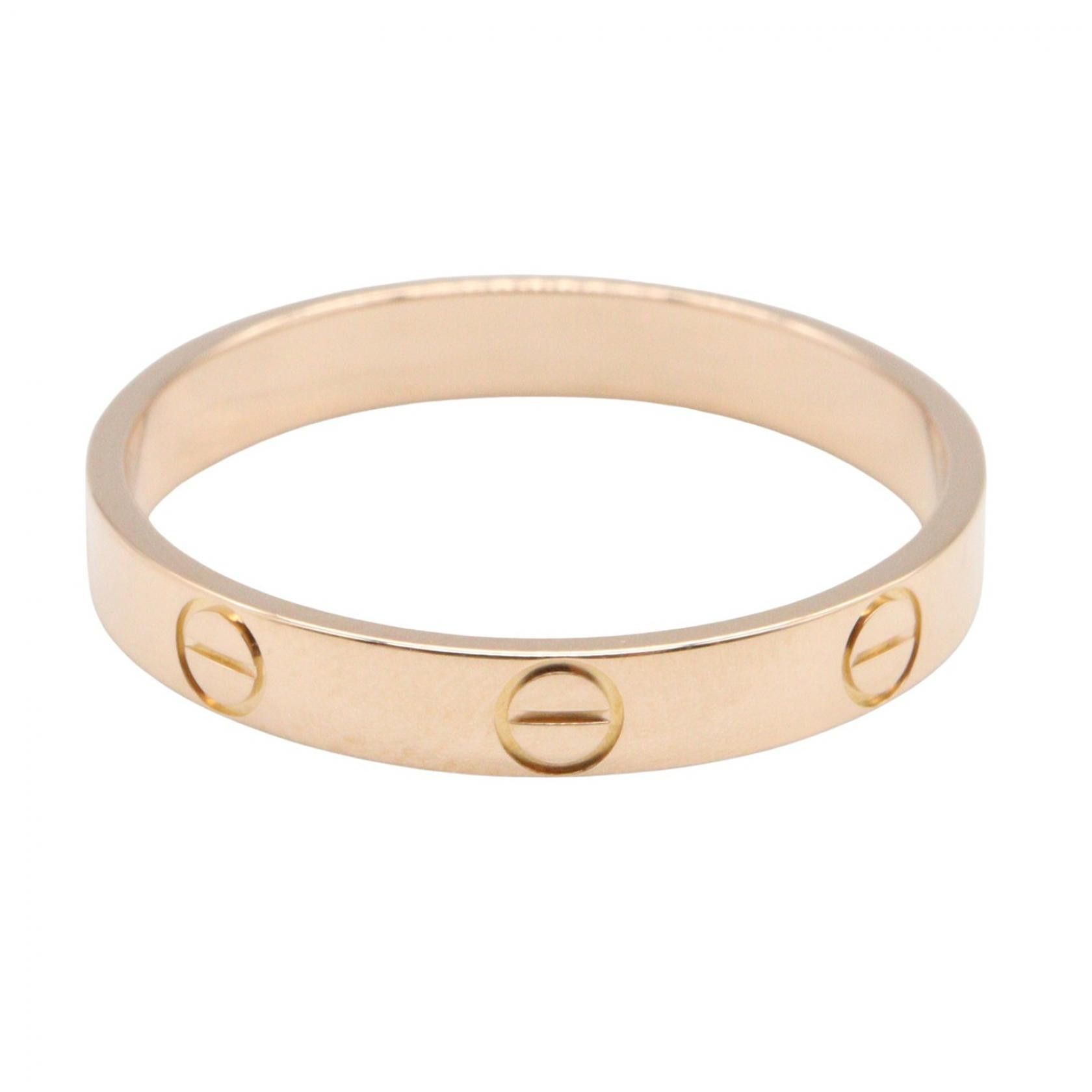 Cartier Cartier Cartier Mini Love Au750 Pink Gold Ring Size 20 Precious Metal Ring B4085200 DUTY FREE for USA Size ONE SIZE - 2 Thumbnail