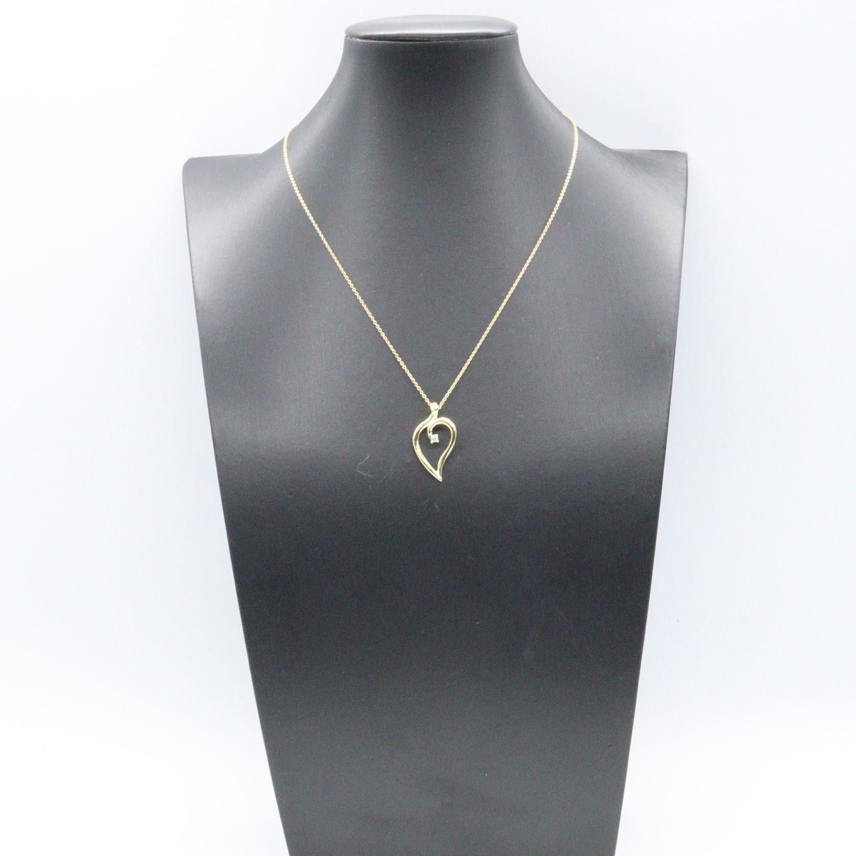 Tiffany & Co. Tiffany & Co. Tiffany＆Co. Leaf Au750 Diamond Necklace Precious Metal Necklace DUTY FREE for USA Size ONE SIZE - 6 Thumbnail