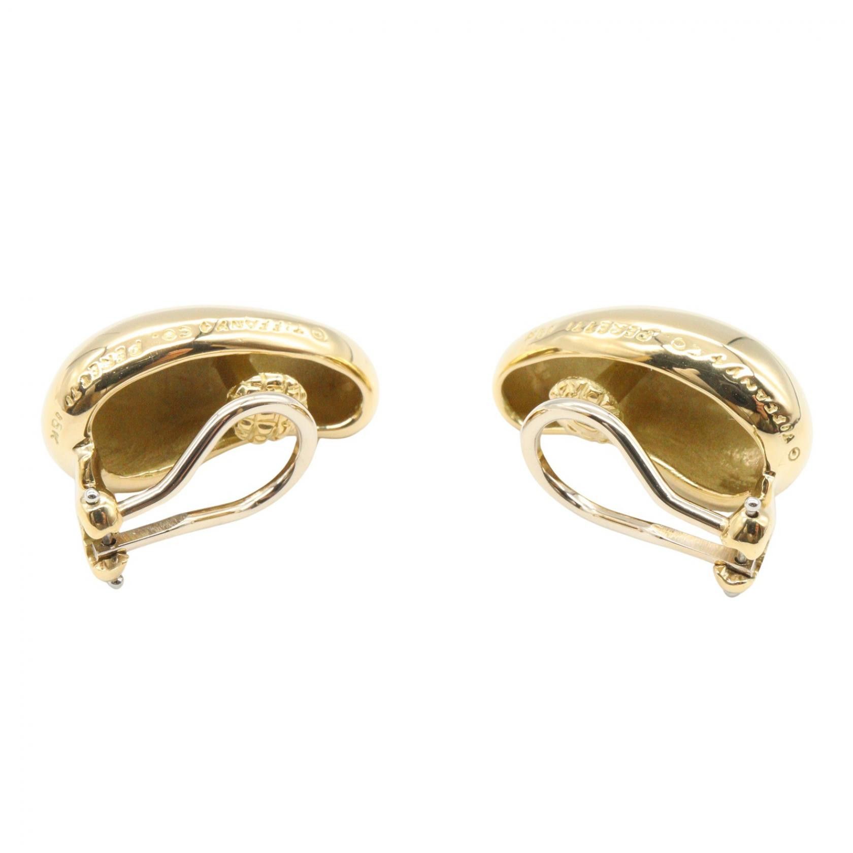 Tiffany & Co. Tiffany & Co. TIFFANY＆CO Bean Au750 Earrings Precious Metal Earrings DUTY FREE for USA Size ONE SIZE - 2 Thumbnail