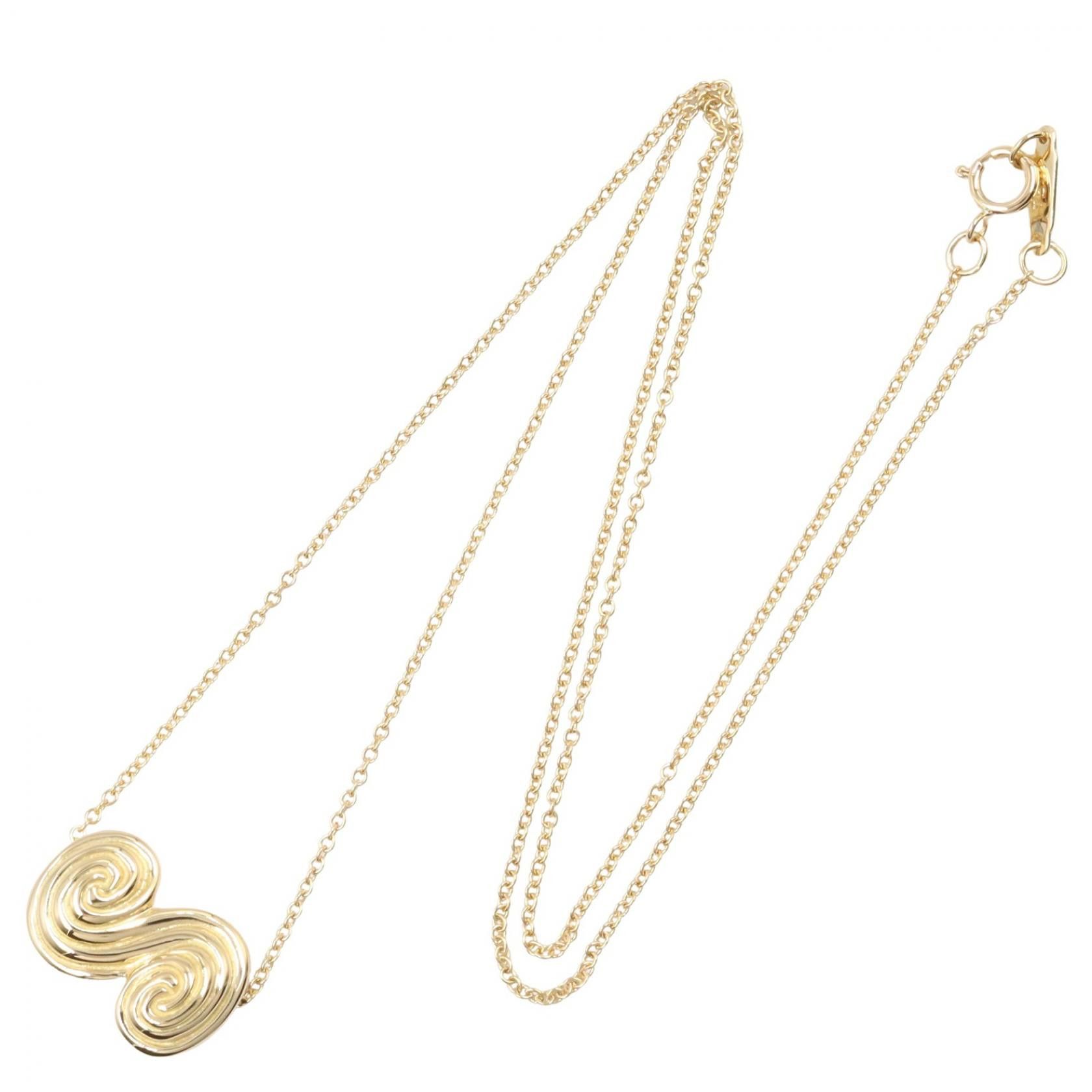 Tiffany & Co. Tiffany & Co. Tiffany＆Co. Tornado Au750 Necklace Precious Metal Necklace DUTY FREE for USA Size ONE SIZE - 2 Thumbnail