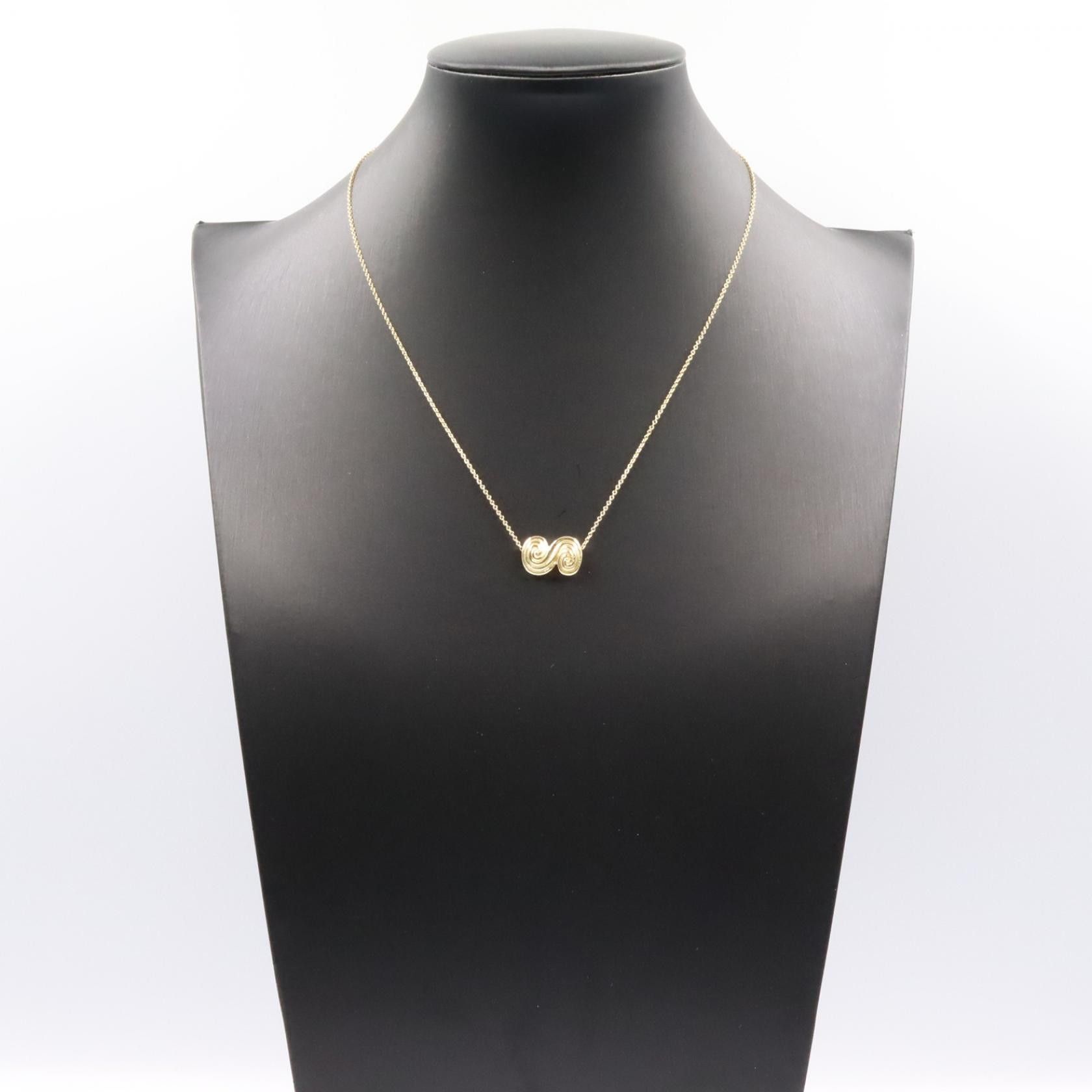 Tiffany & Co. Tiffany & Co. Tiffany＆Co. Tornado Au750 Necklace Precious Metal Necklace DUTY FREE for USA Size ONE SIZE - 7 Thumbnail