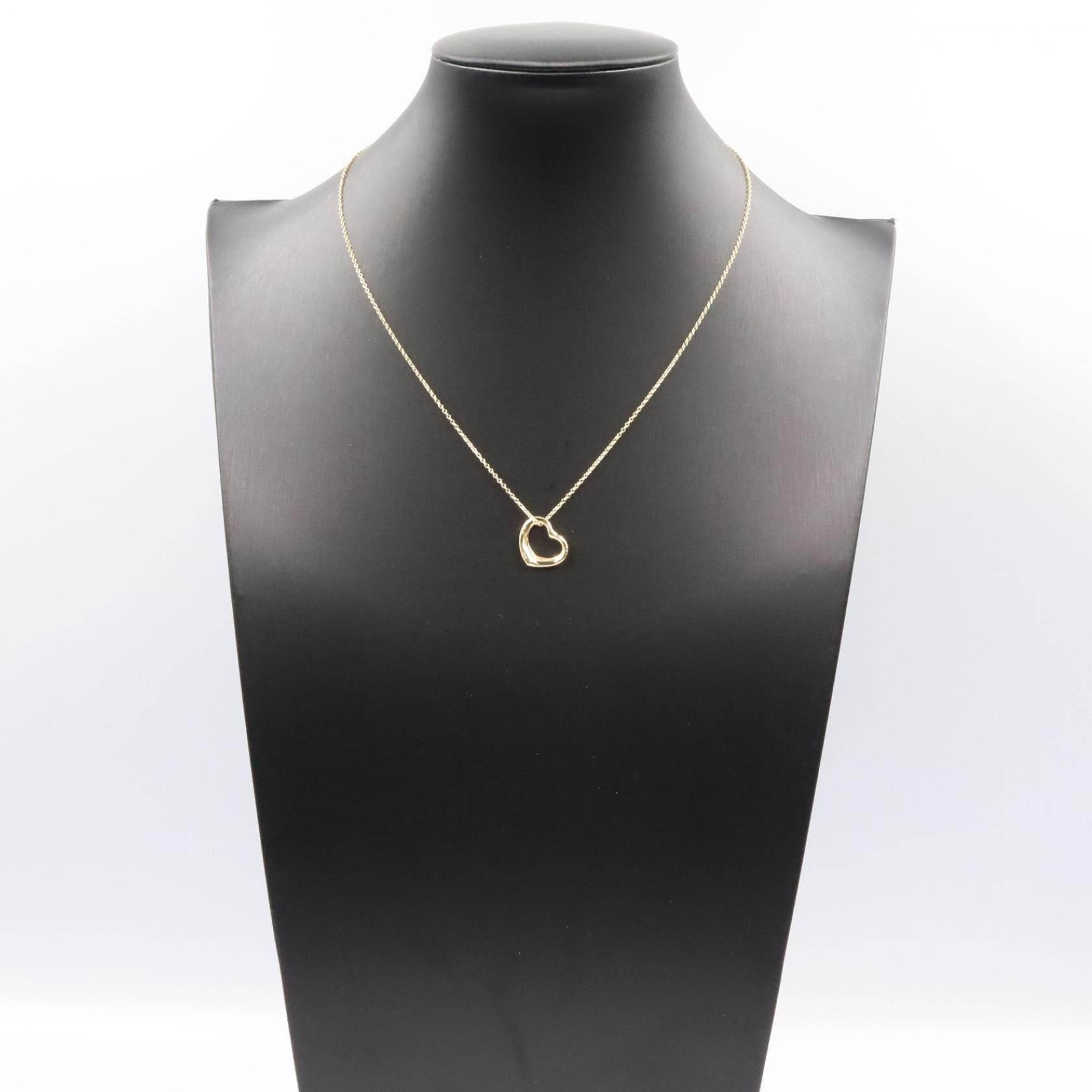 Tiffany & Co. Tiffany & Co. TIFFANY&CO Open Heart Au750 Necklace Precious Metal Necklace DUTY FREE for USA Size ONE SIZE - 7 Thumbnail