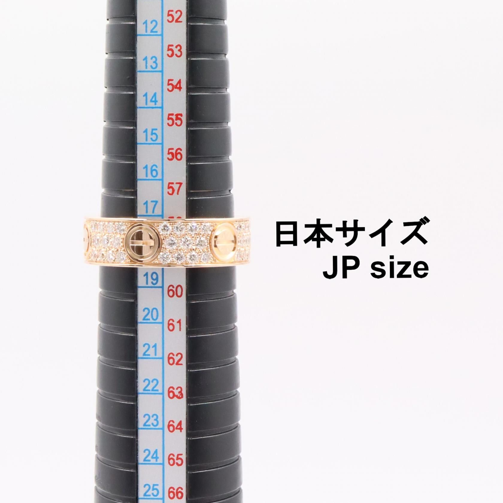 Cartier Cartier Cartier Love Pavé Diamond Au750 Ring Size 18 Precious Metal Ring B4087600 DUTY FREE for USA Size ONE SIZE - 4 Thumbnail
