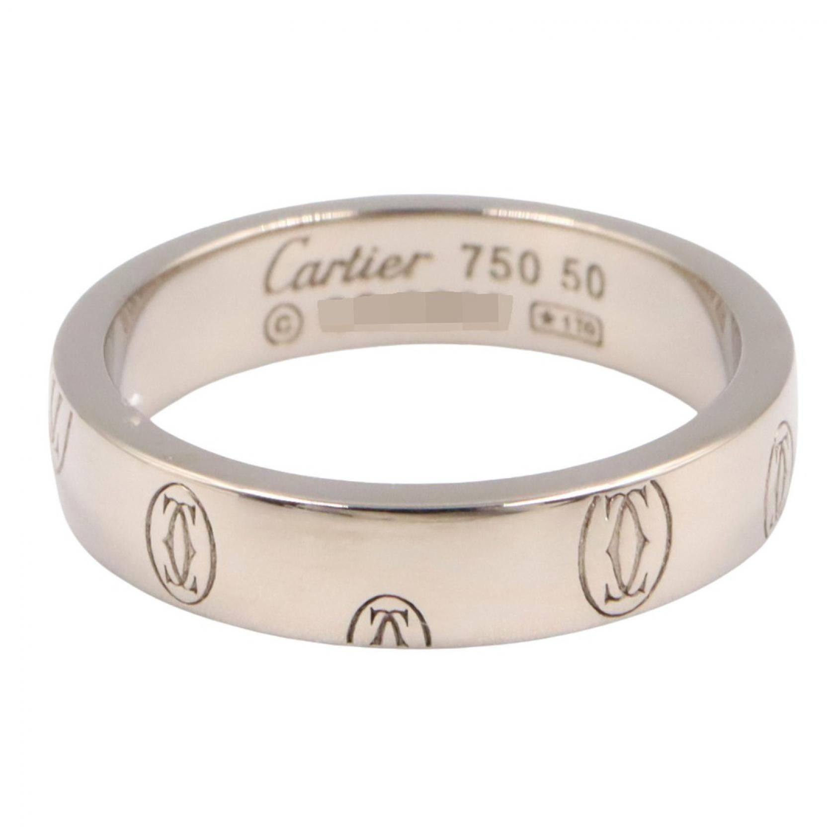 Cartier Cartier Cartier Happy Birthday Au750 Ring Size 9.5 Precious Metal Ring DUTY FREE for USA Size ONE SIZE - 3 Thumbnail